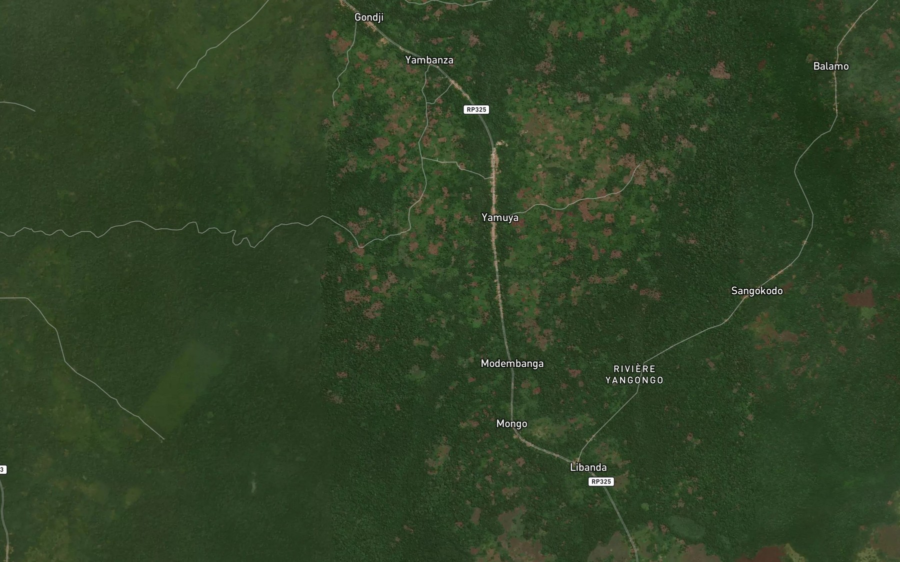 Satellite map of the Guturu