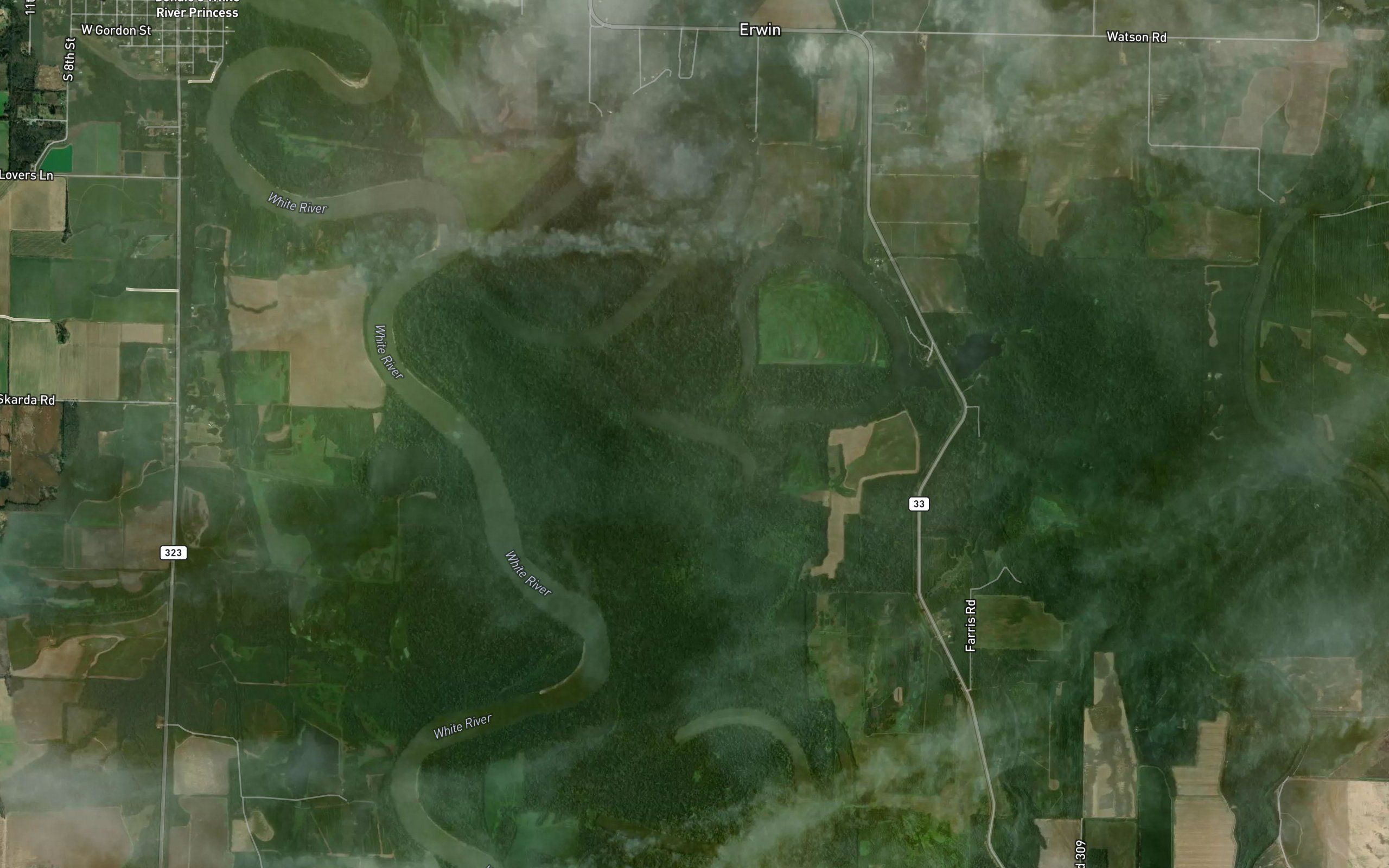 Straight Lake