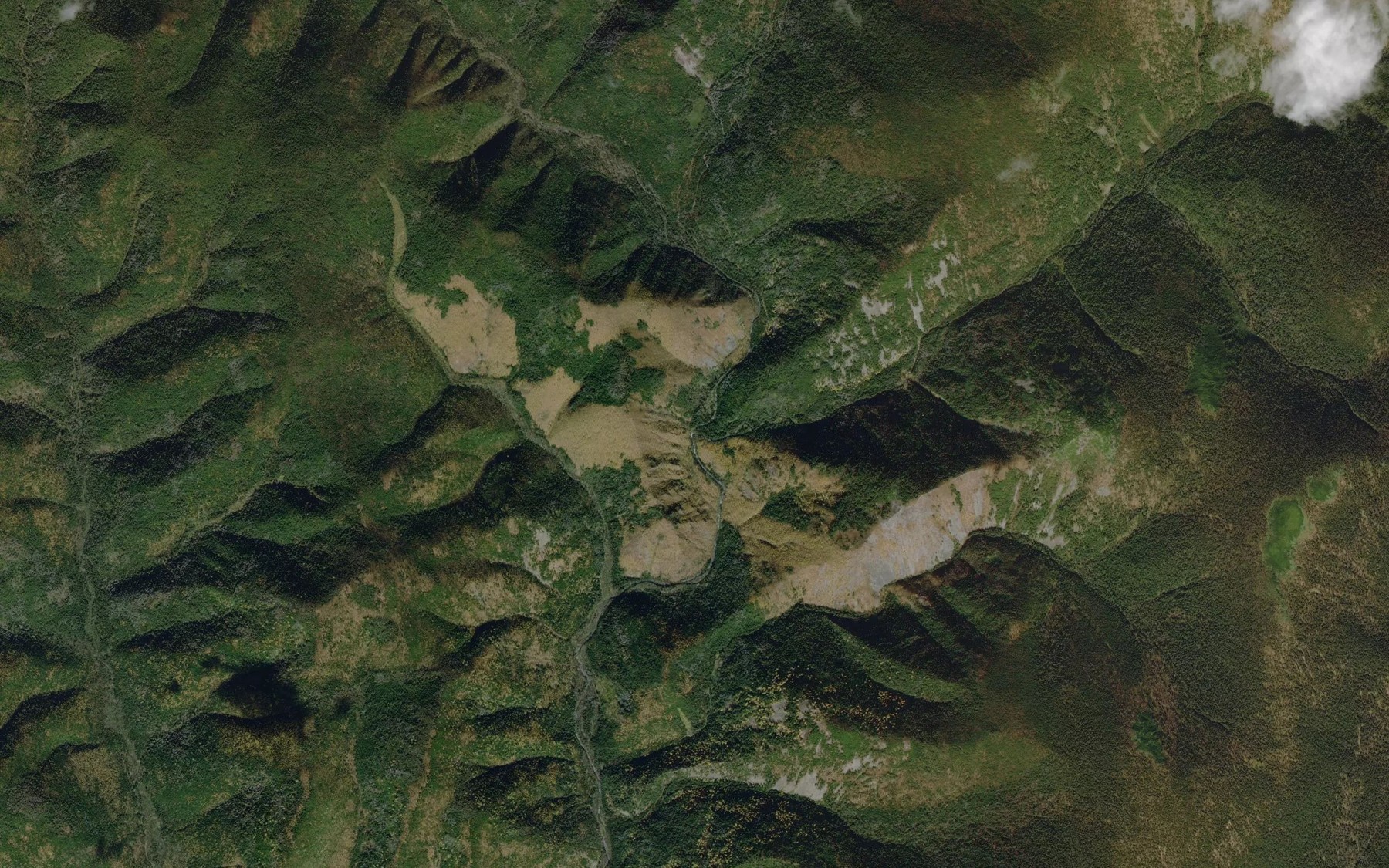 Satellite map of the Skalistyy