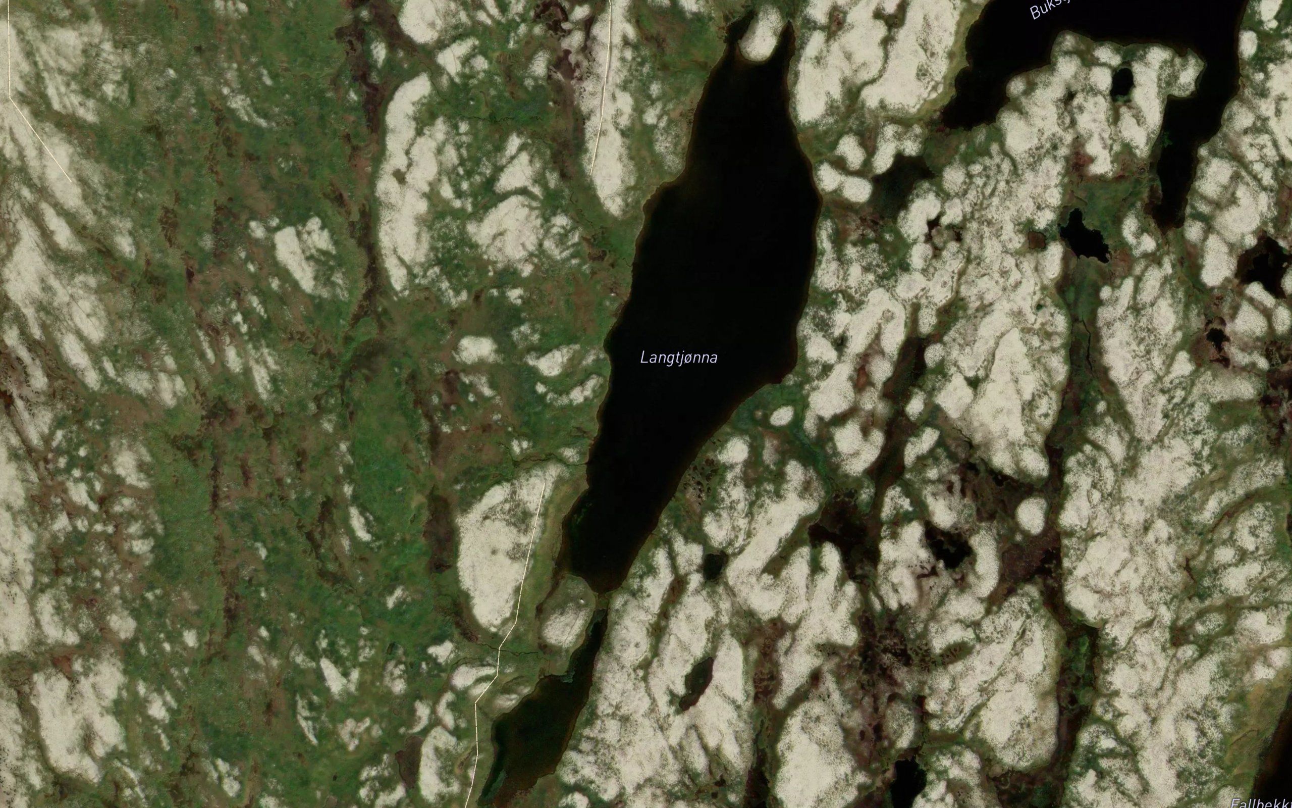 Langtjorna,nordre