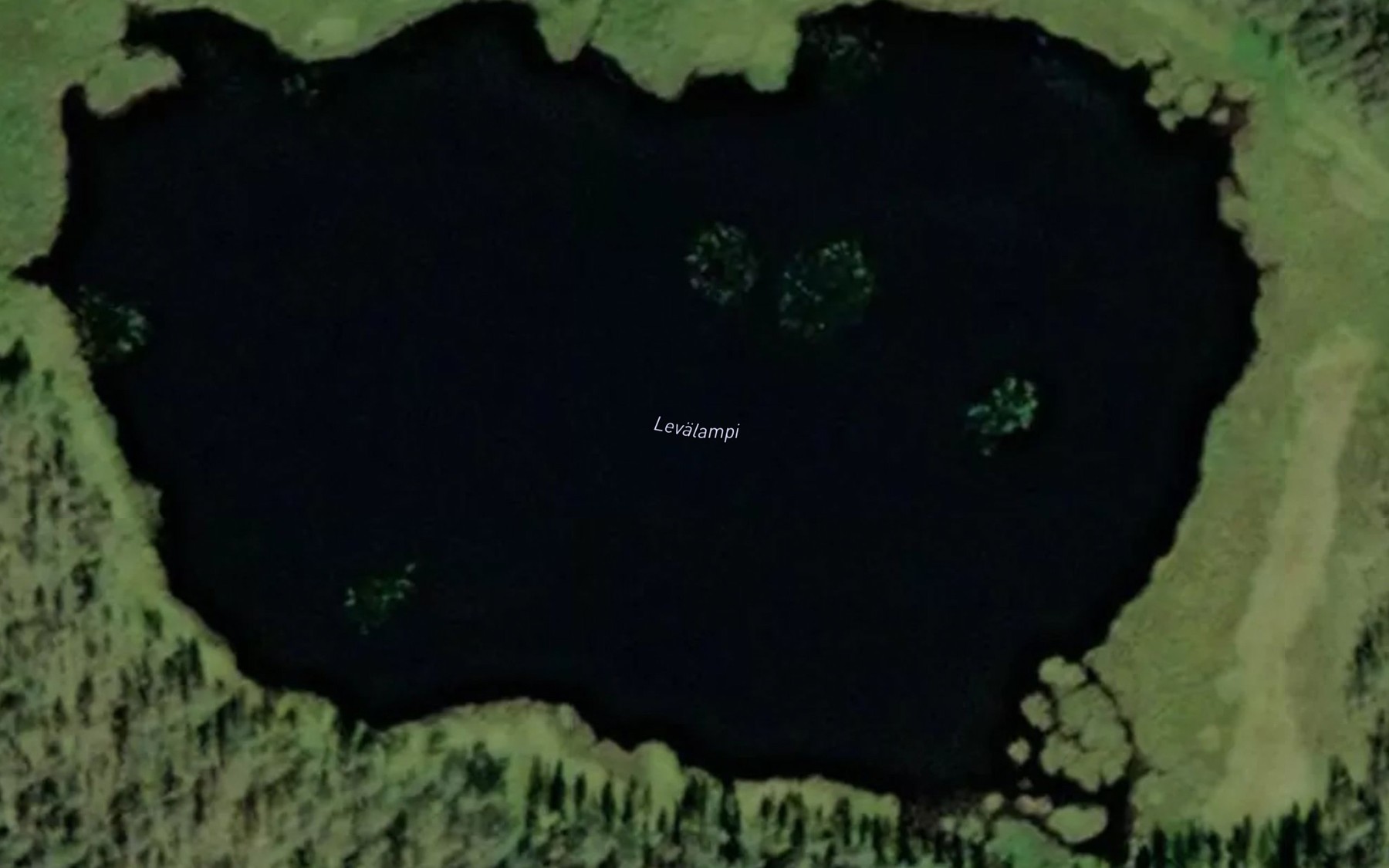 Satellite map of the Levalampi