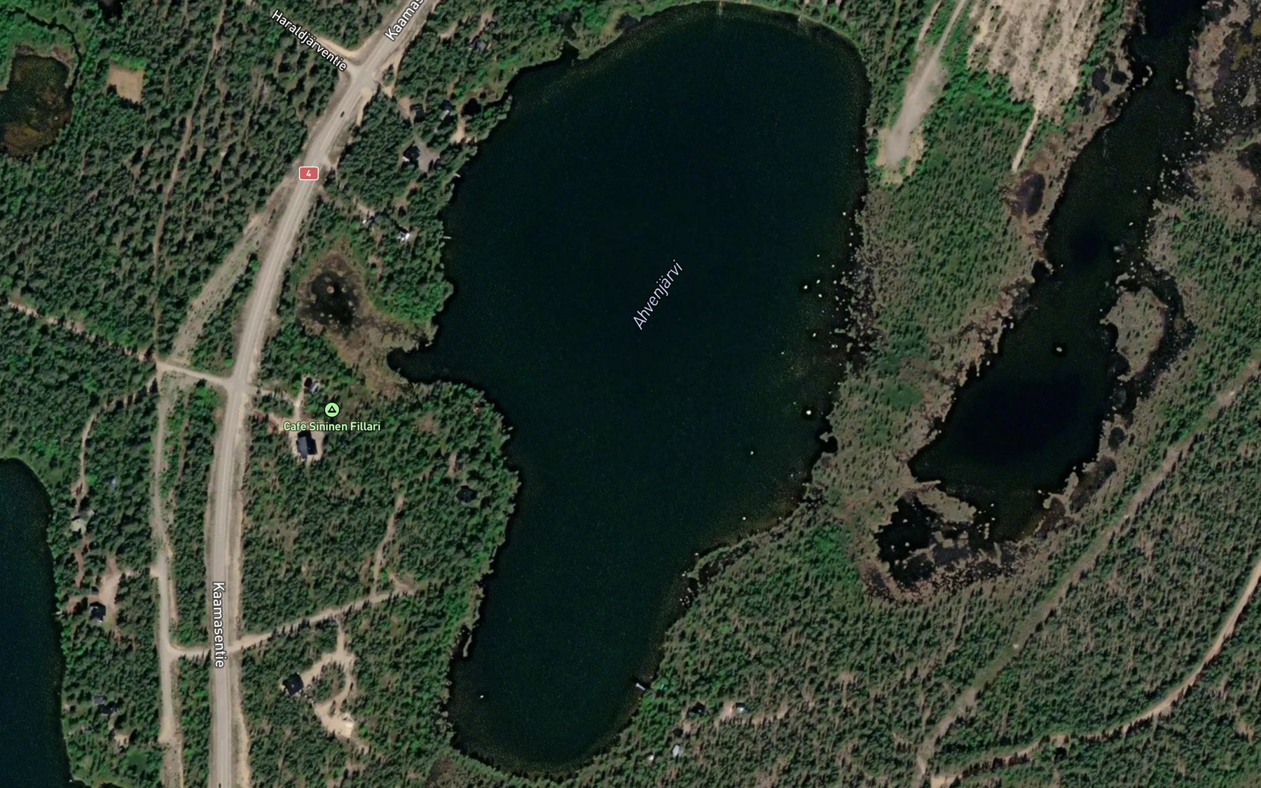 Satellite map of the Vuaskujaavras