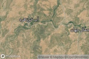 Satellite map of the Cheshmeh-ye Ab-e Kharzaleh