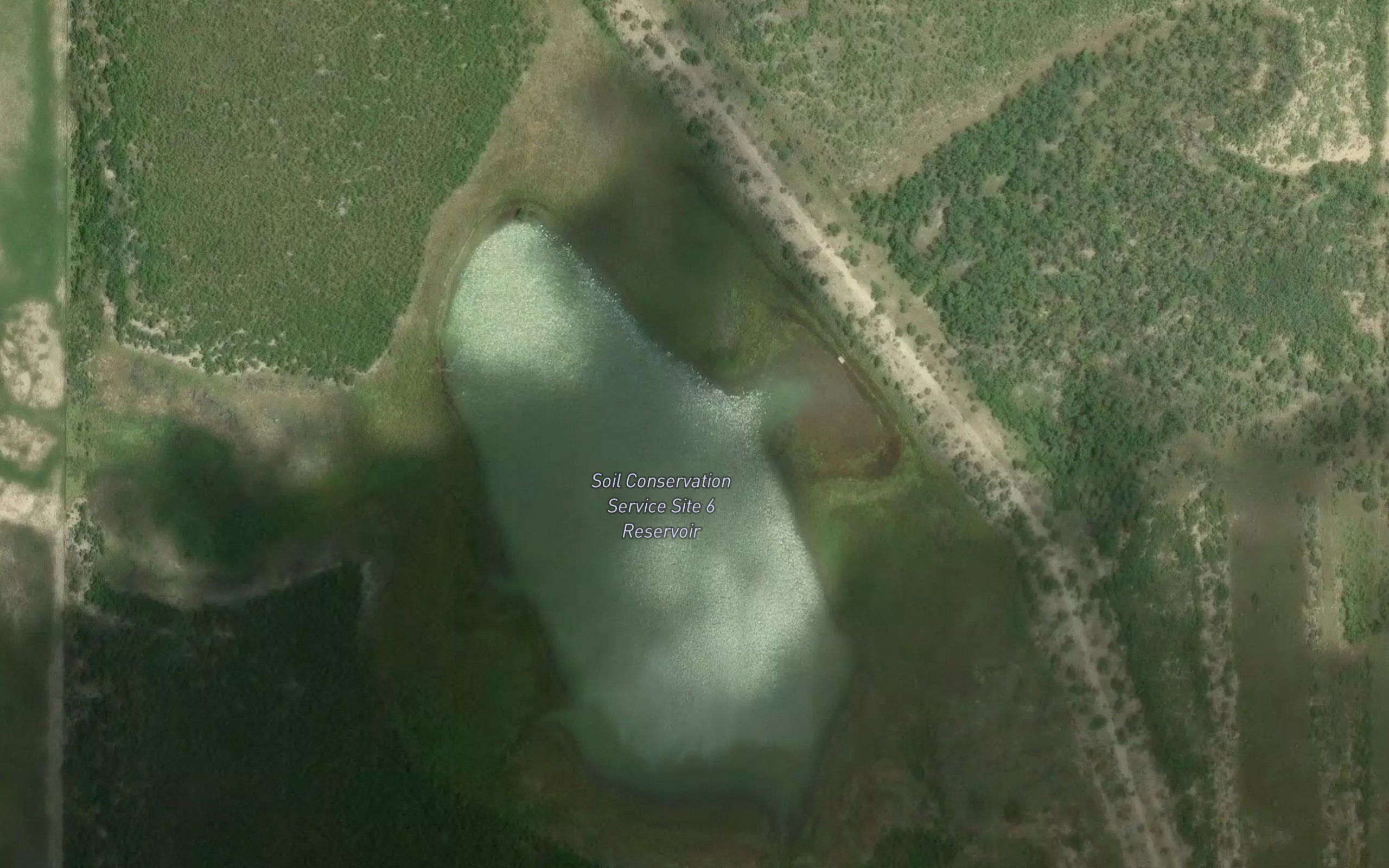 Soil Conservation Service Site 6 Reservoir