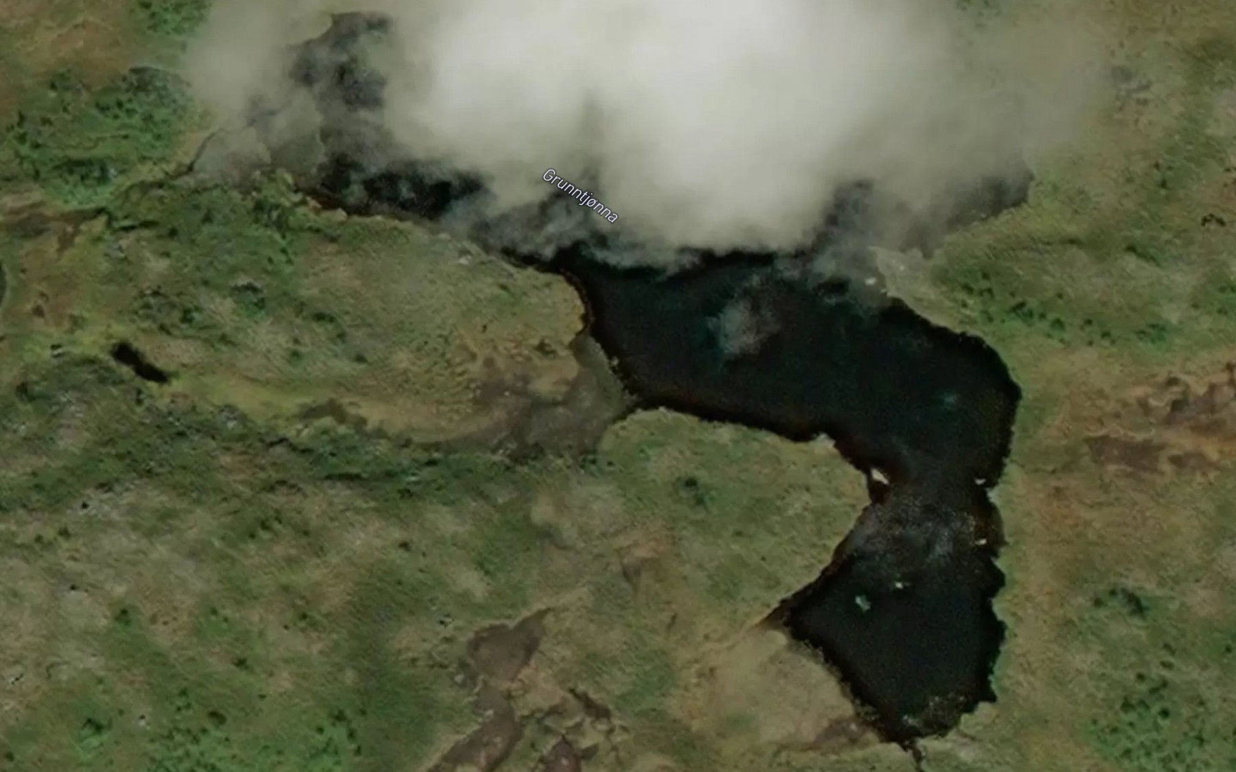 Satellite map of the Grunntjorna