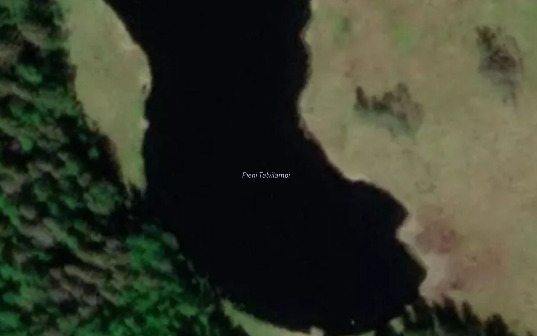 Satellite map of the Pieni Talvilampi
