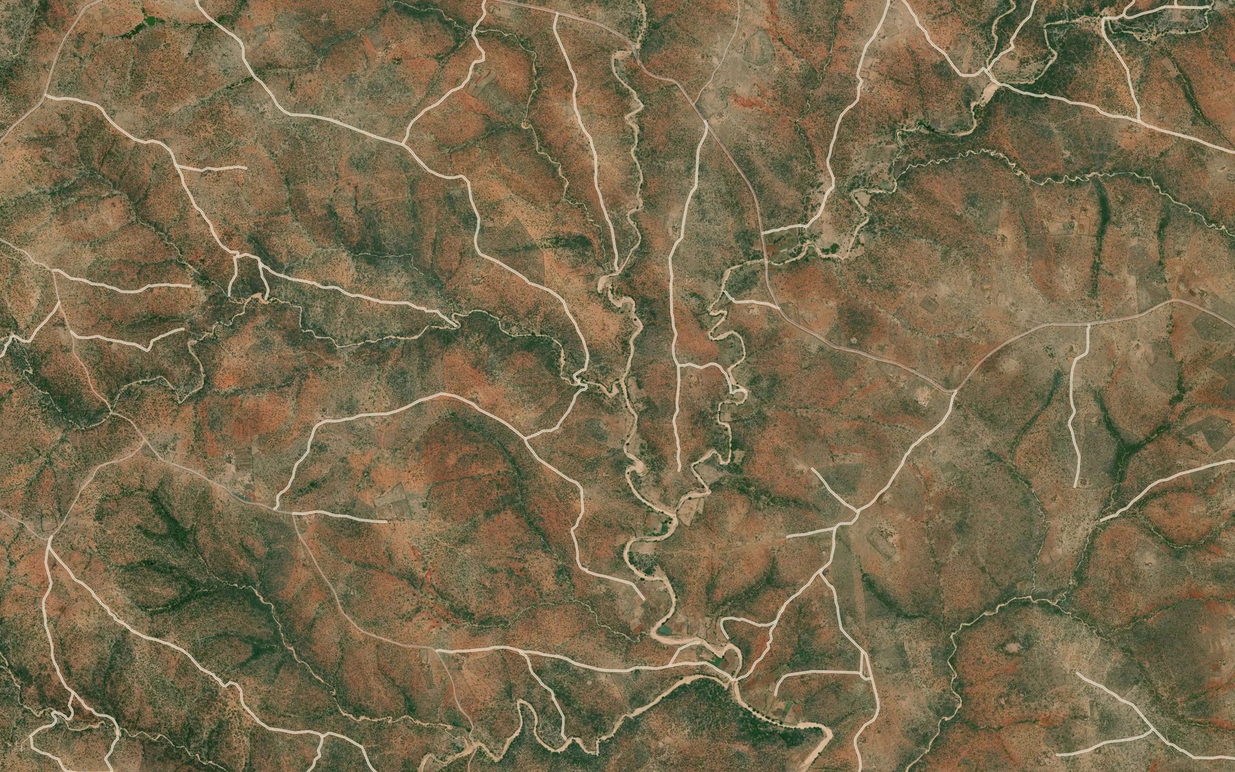 Satellite map of the Olemepukuri