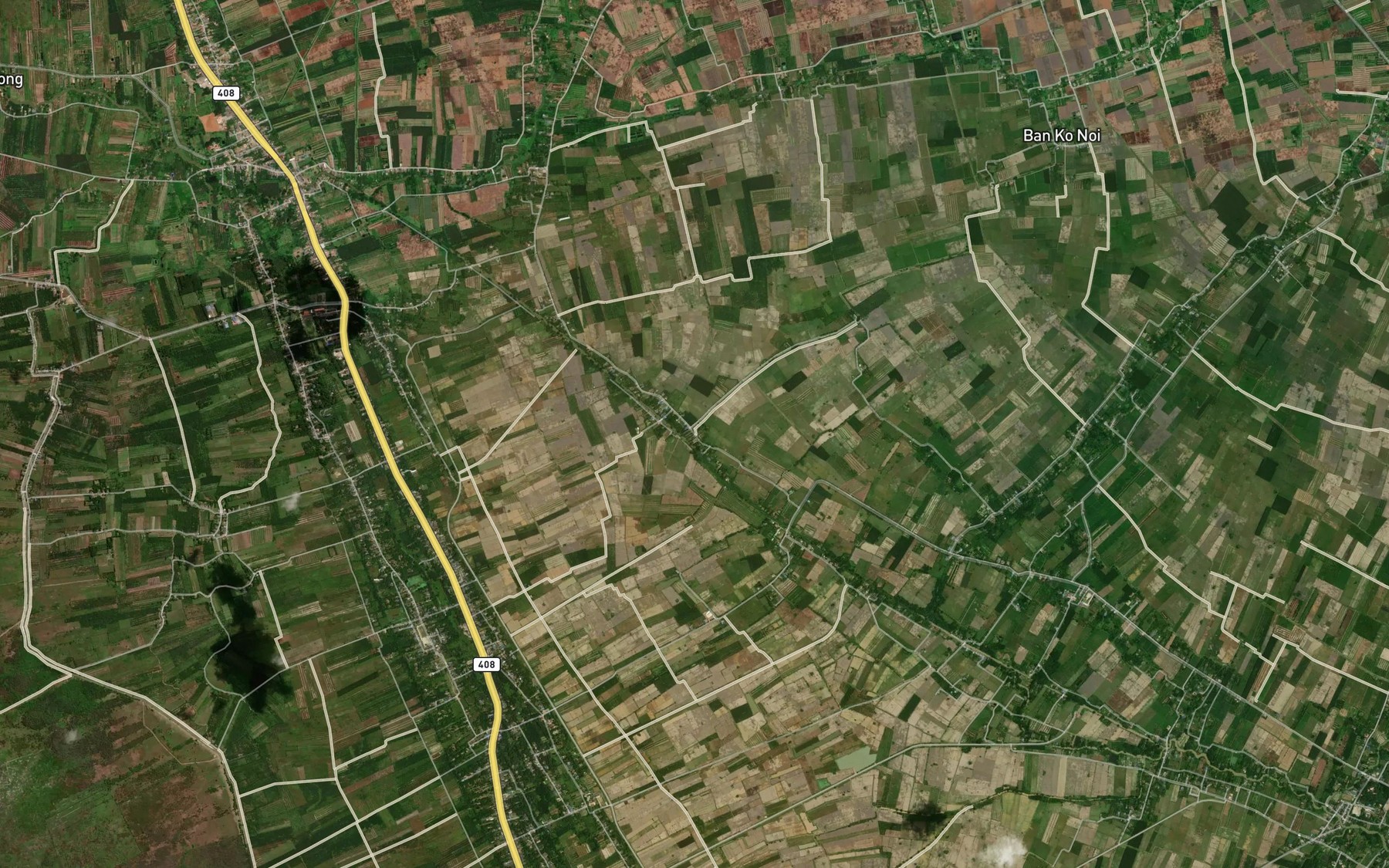 Satellite map of the Khlong Ko Noi