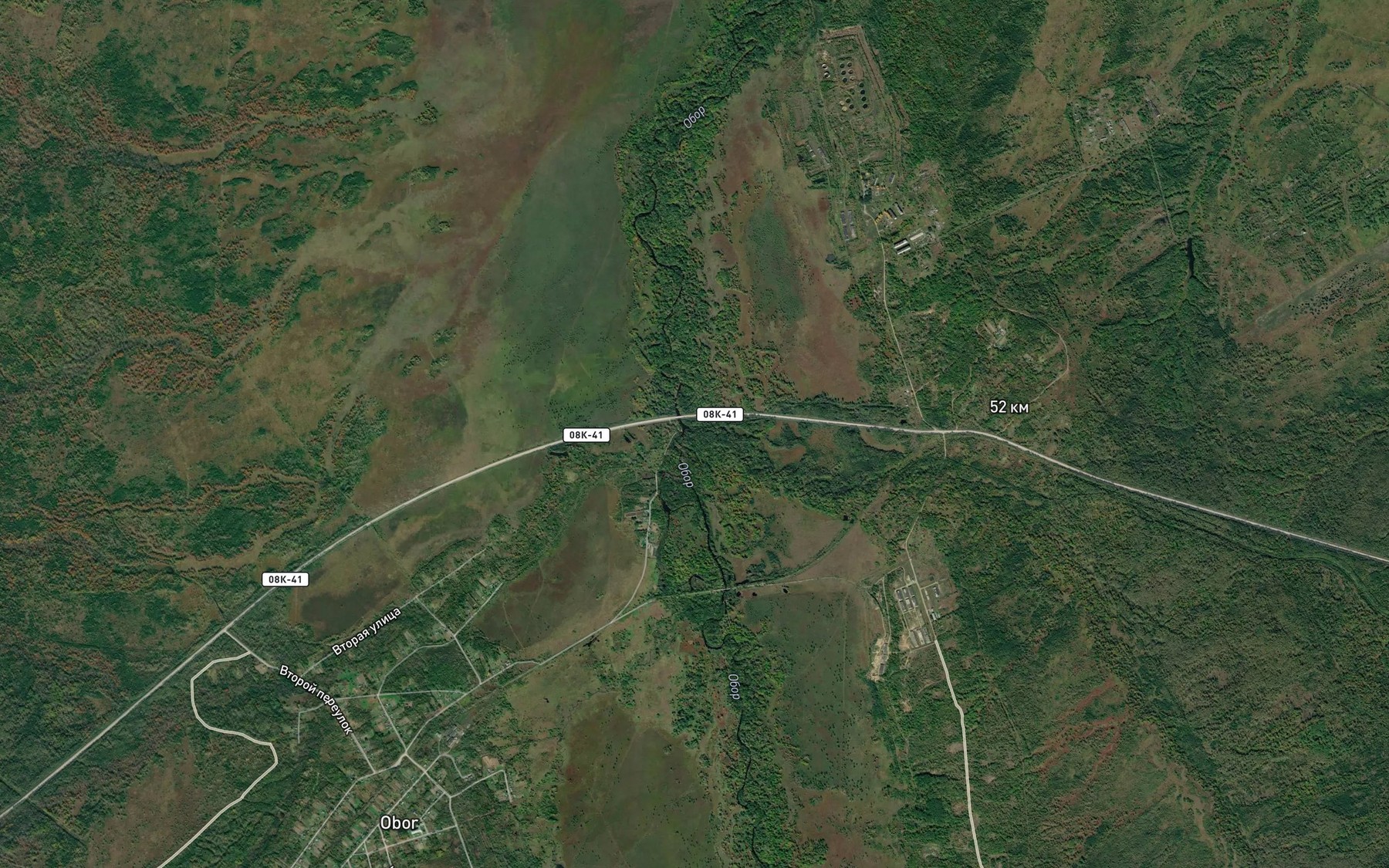 Satellite map of the Khvoynyy