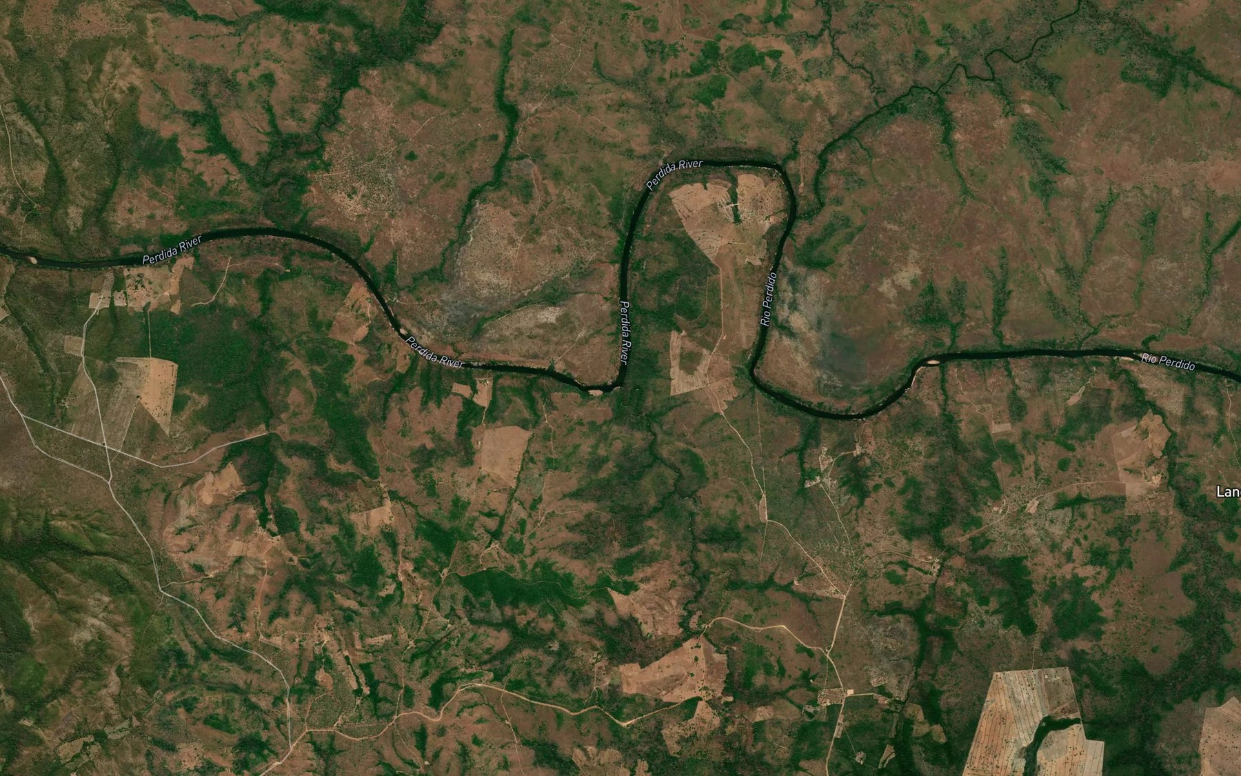 Satellite map of the Riacho Mutum