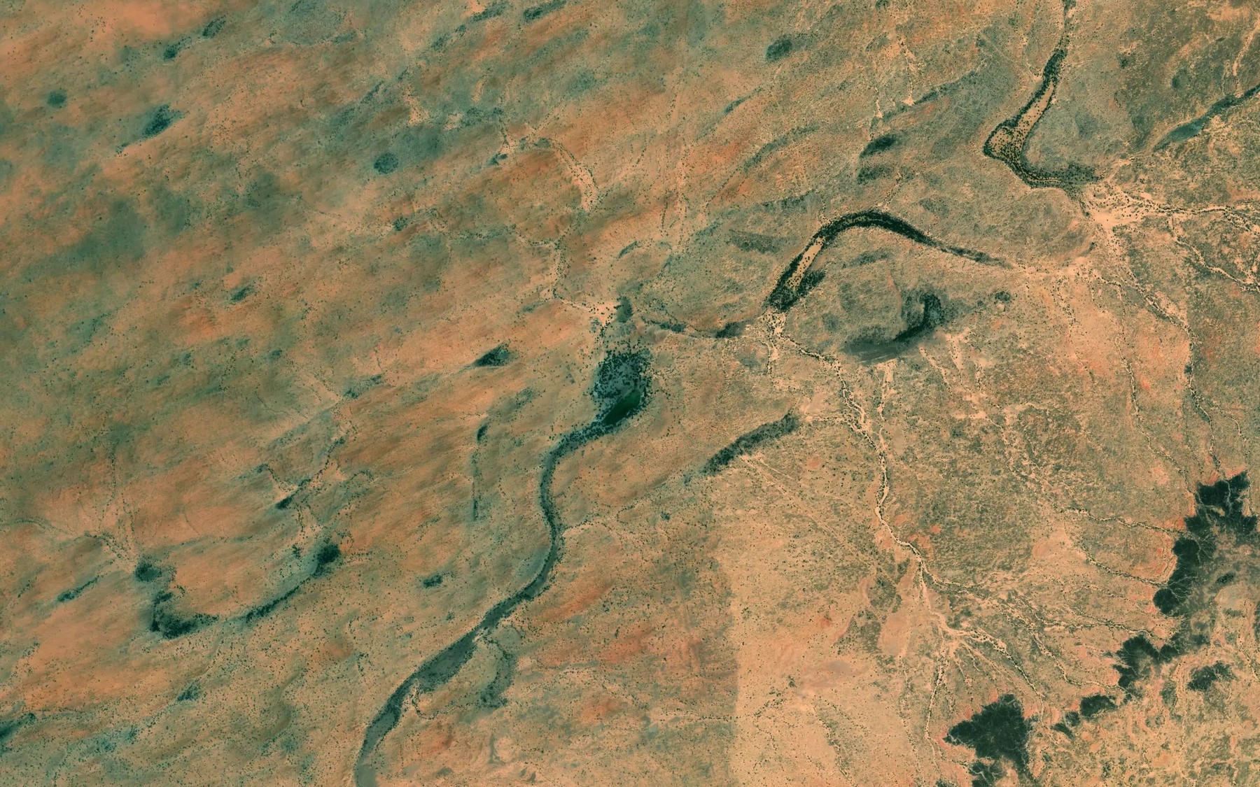 Satellite map of the Abdenaze