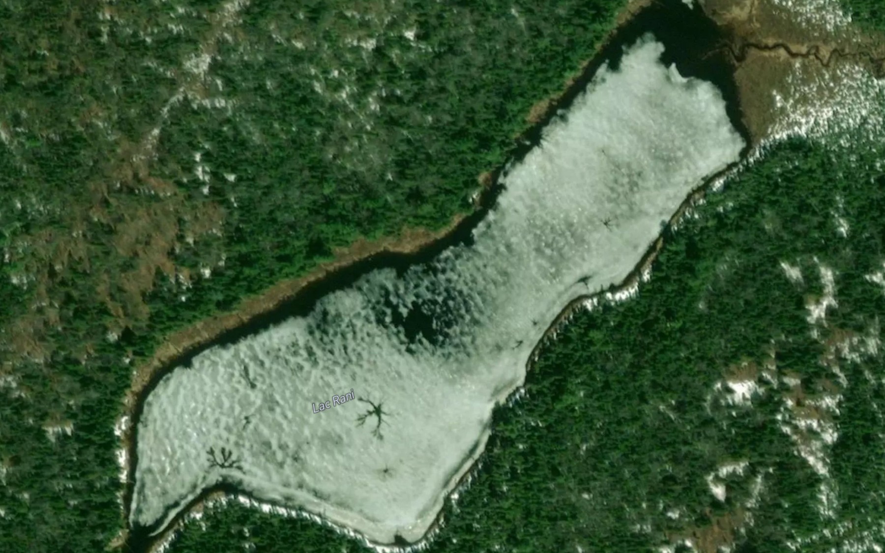 Satellite map of the Lac Rani
