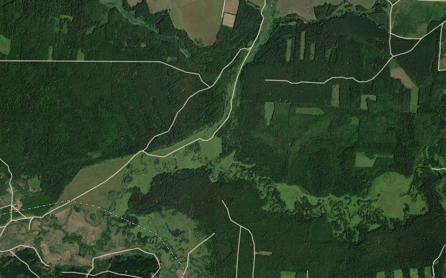 Satellite map of the Shadrinka