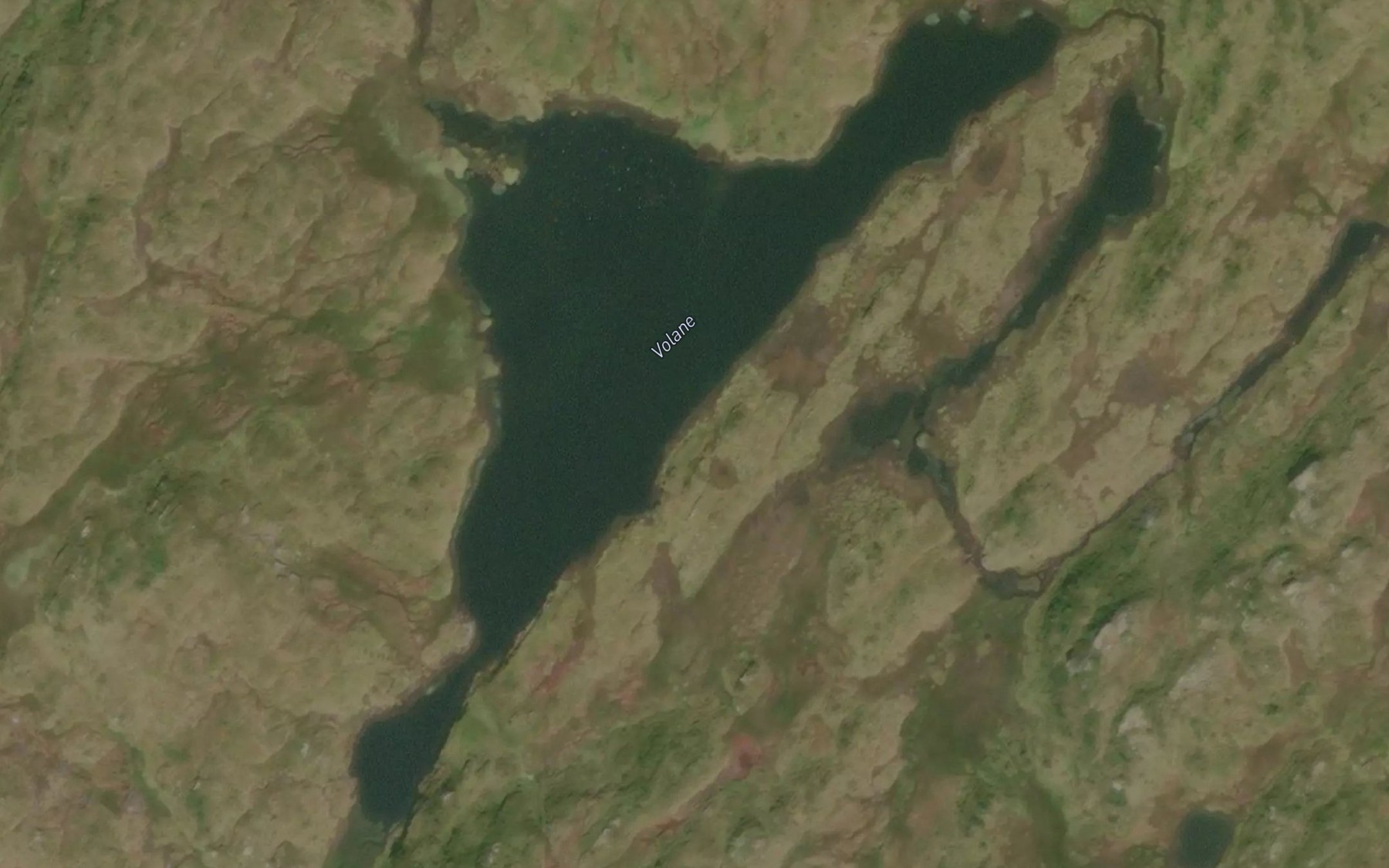 Satellite map of the Volane
