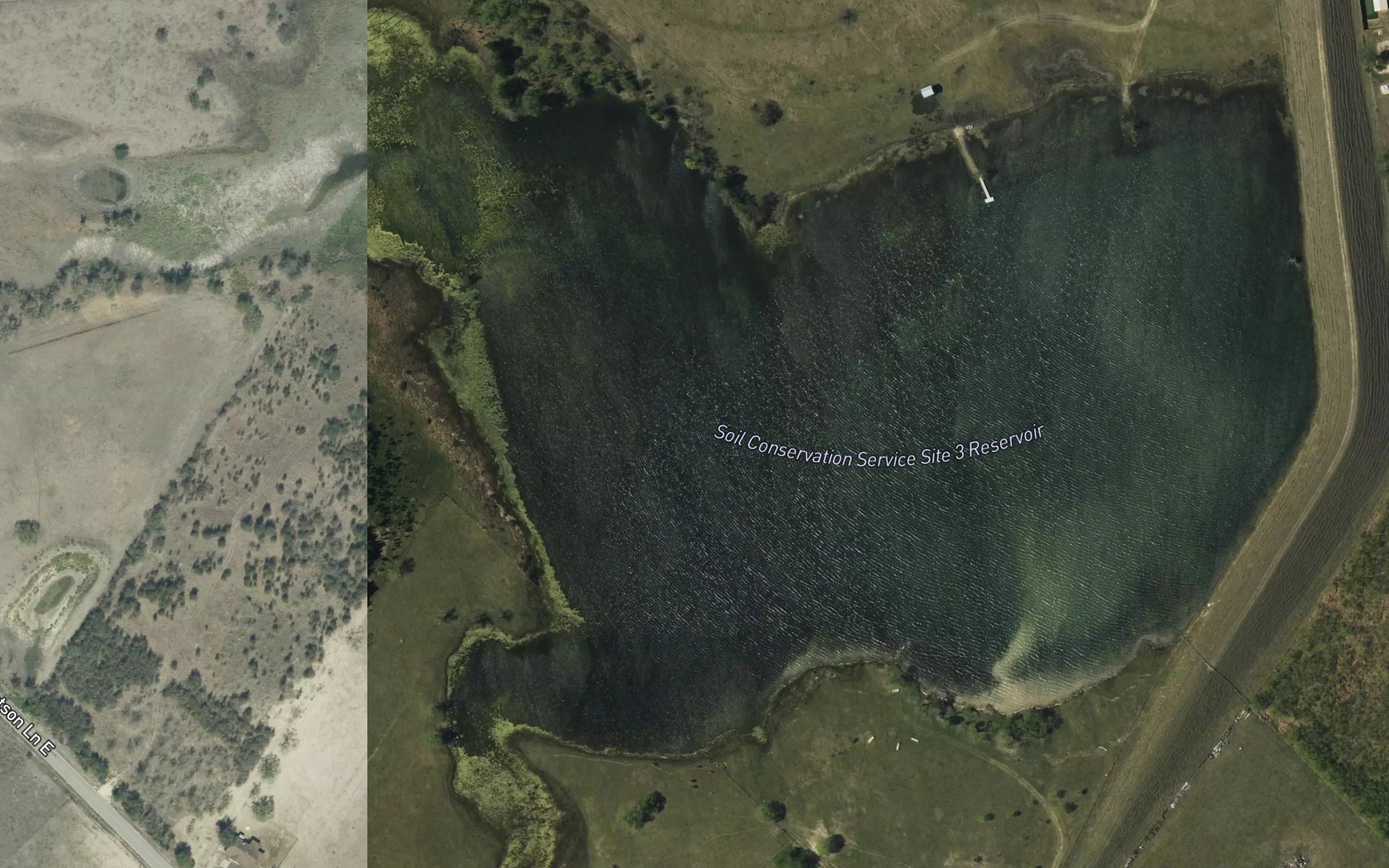 Soil Conservation Service Site 3 Reservoir
