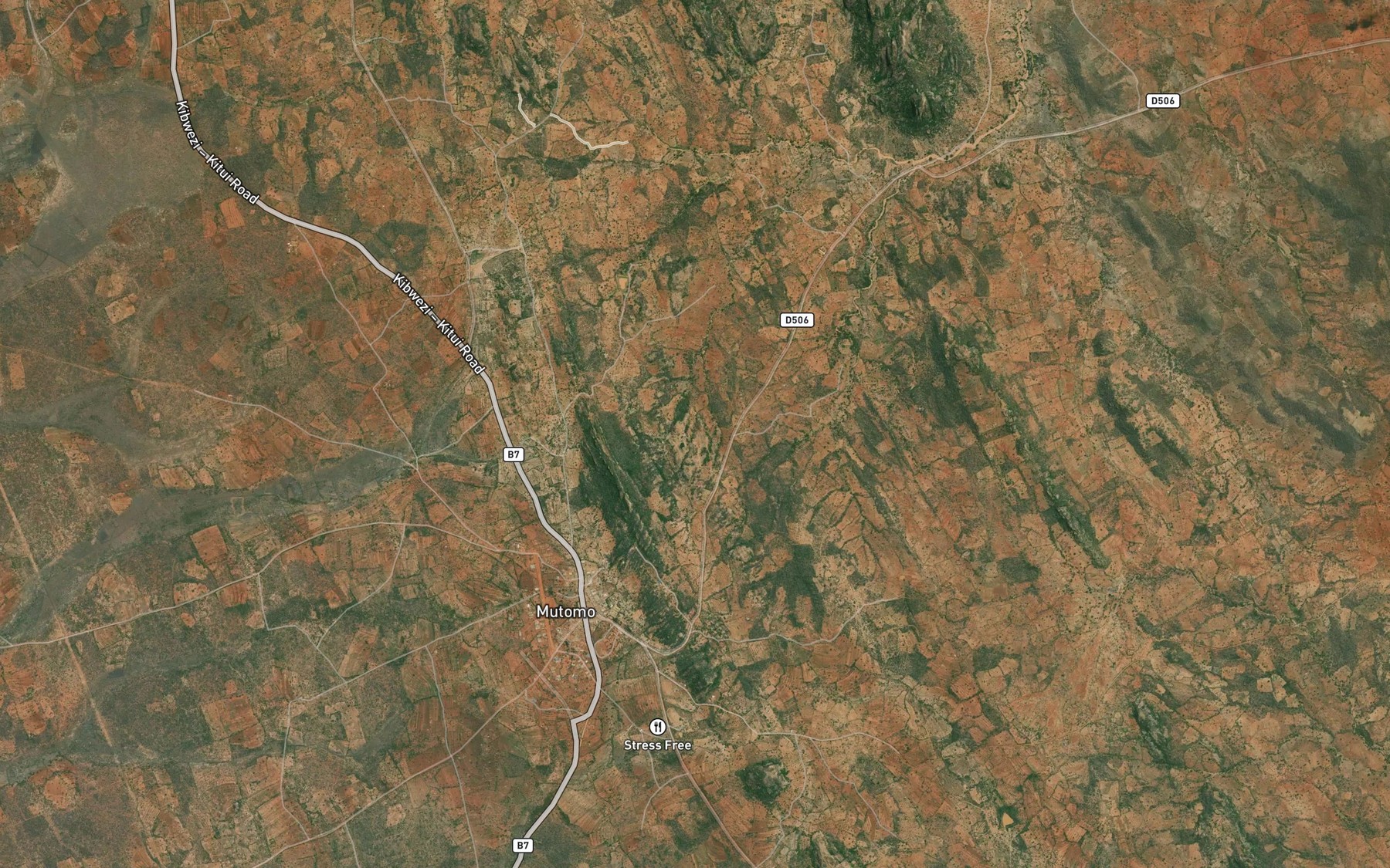 Satellite map of the Sionaa Dam