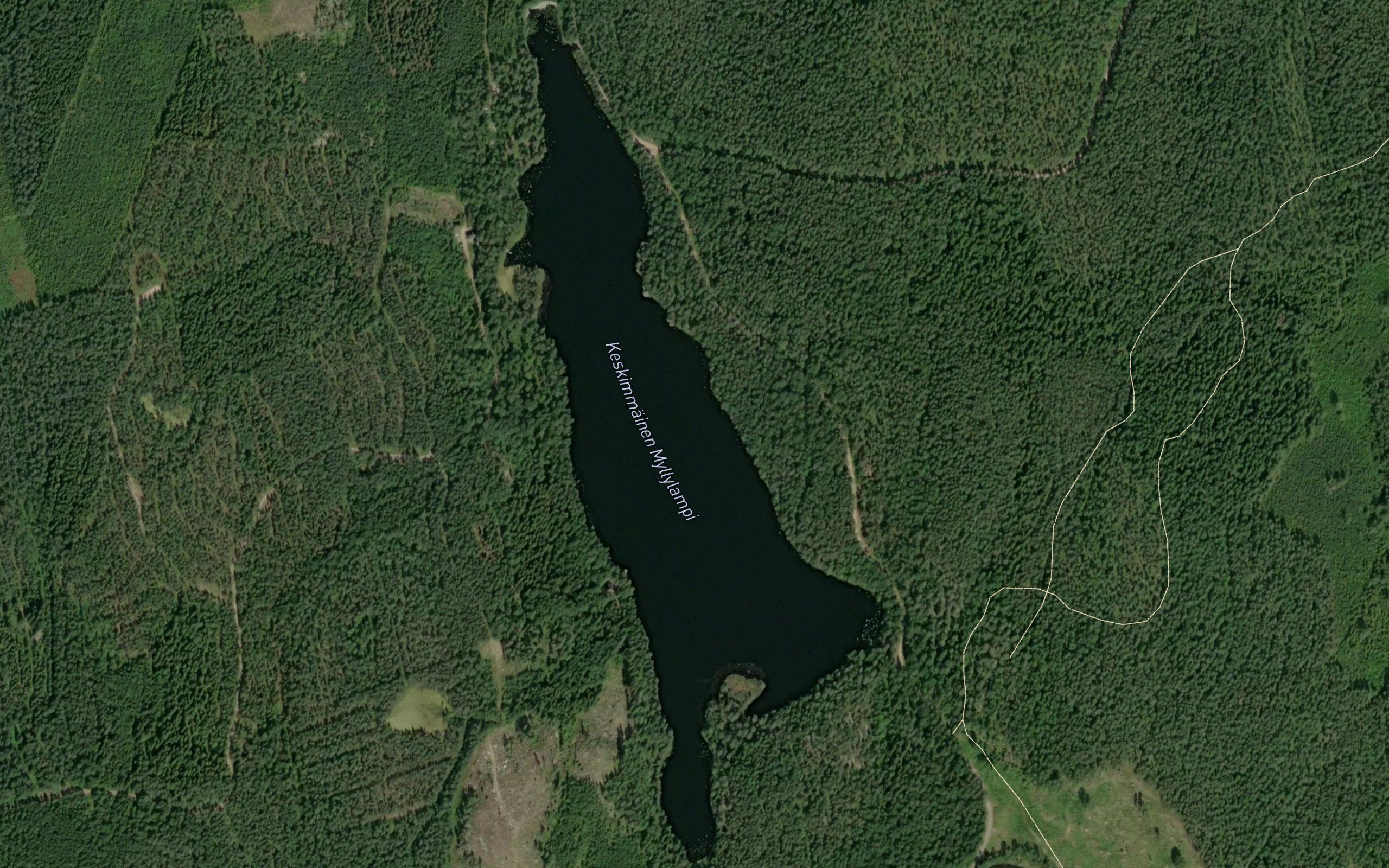 Keskimmainen Myllylampi