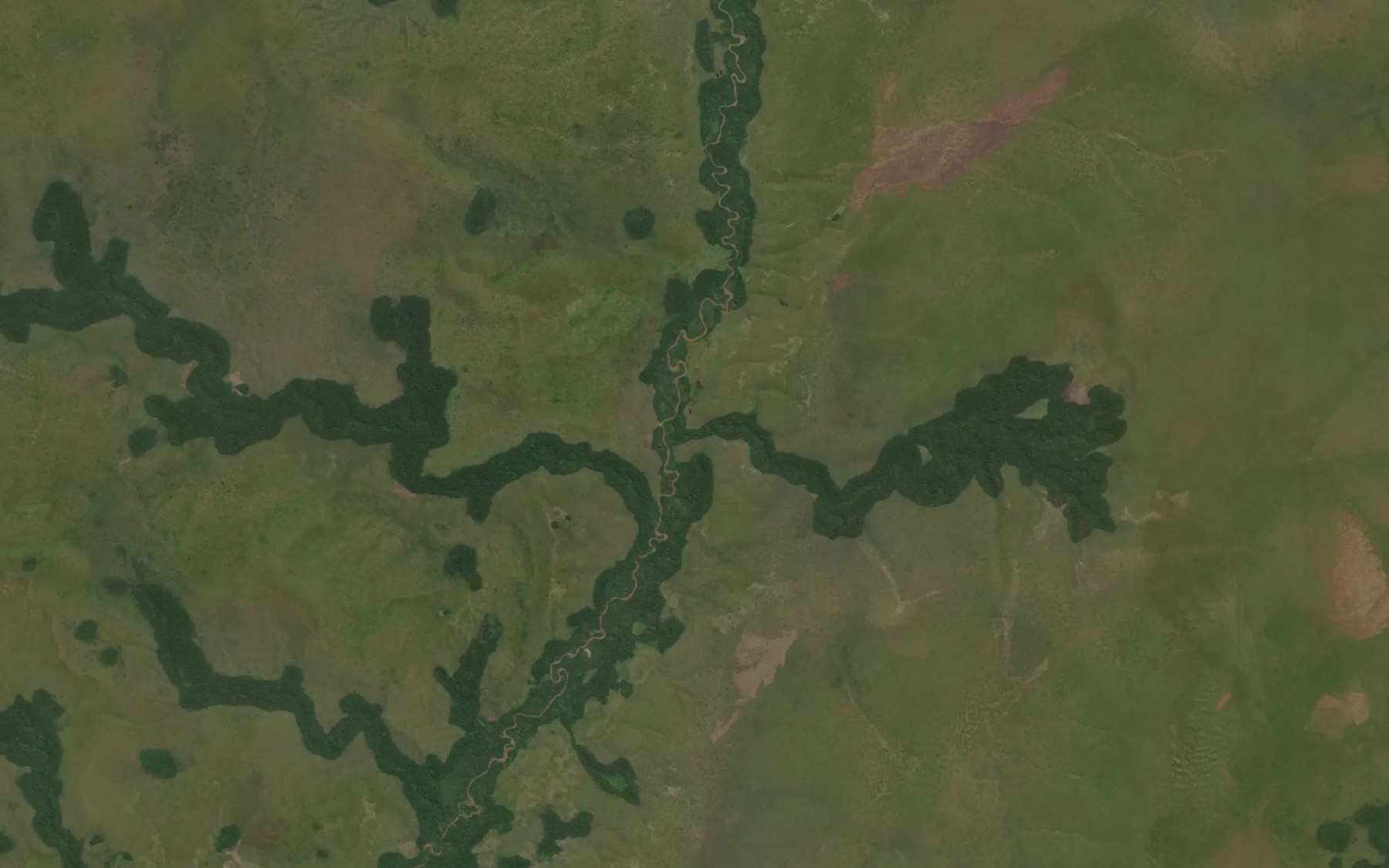 Satellite map of the Lonigi