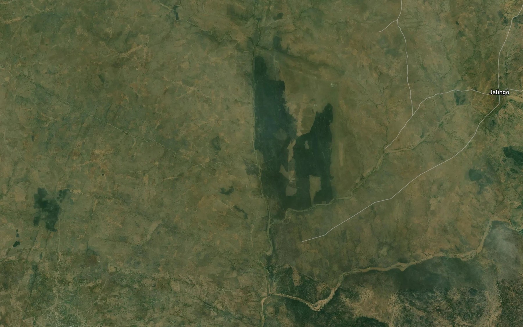 Satellite map of the Mayo Fa'a