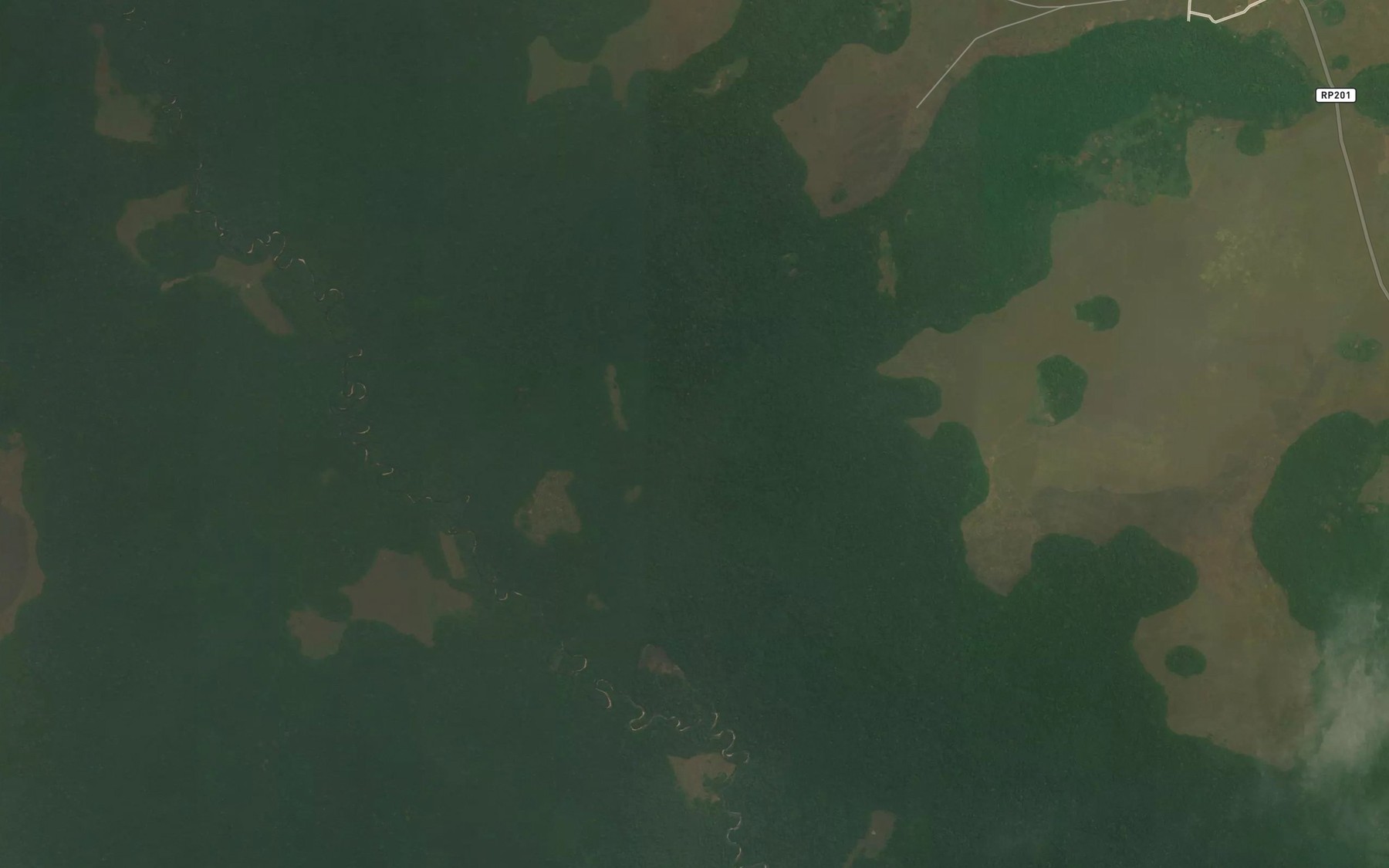 Satellite map of the Levuli