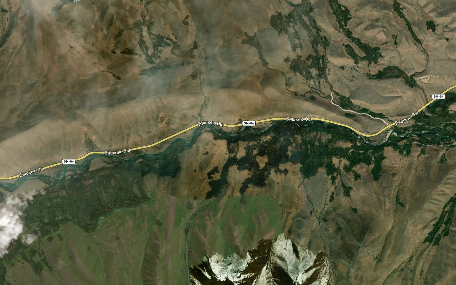 Satellite map of the Shipshan-Kayyn