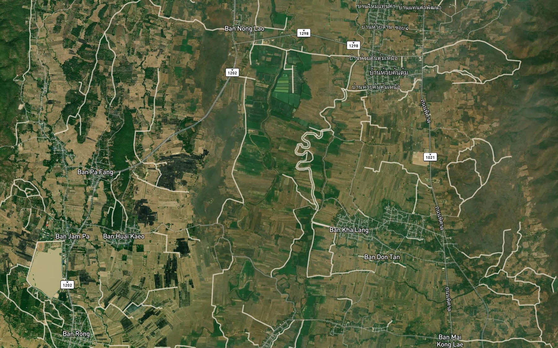 Satellite map of the Huai Yao
