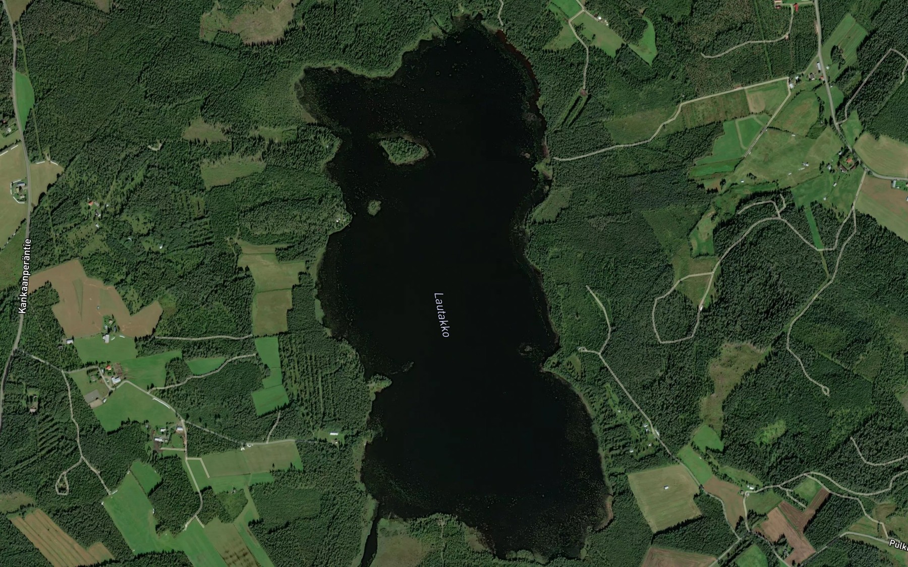 Satellite map of the Lautakko