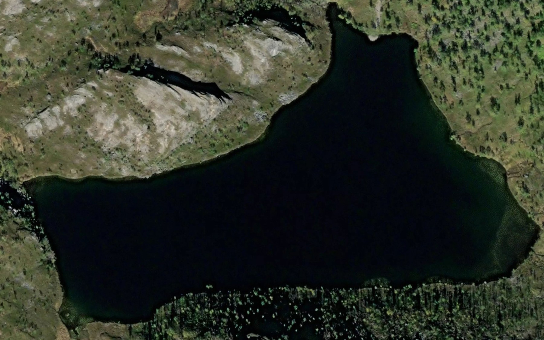 Satellite map of the Dabmutjavri