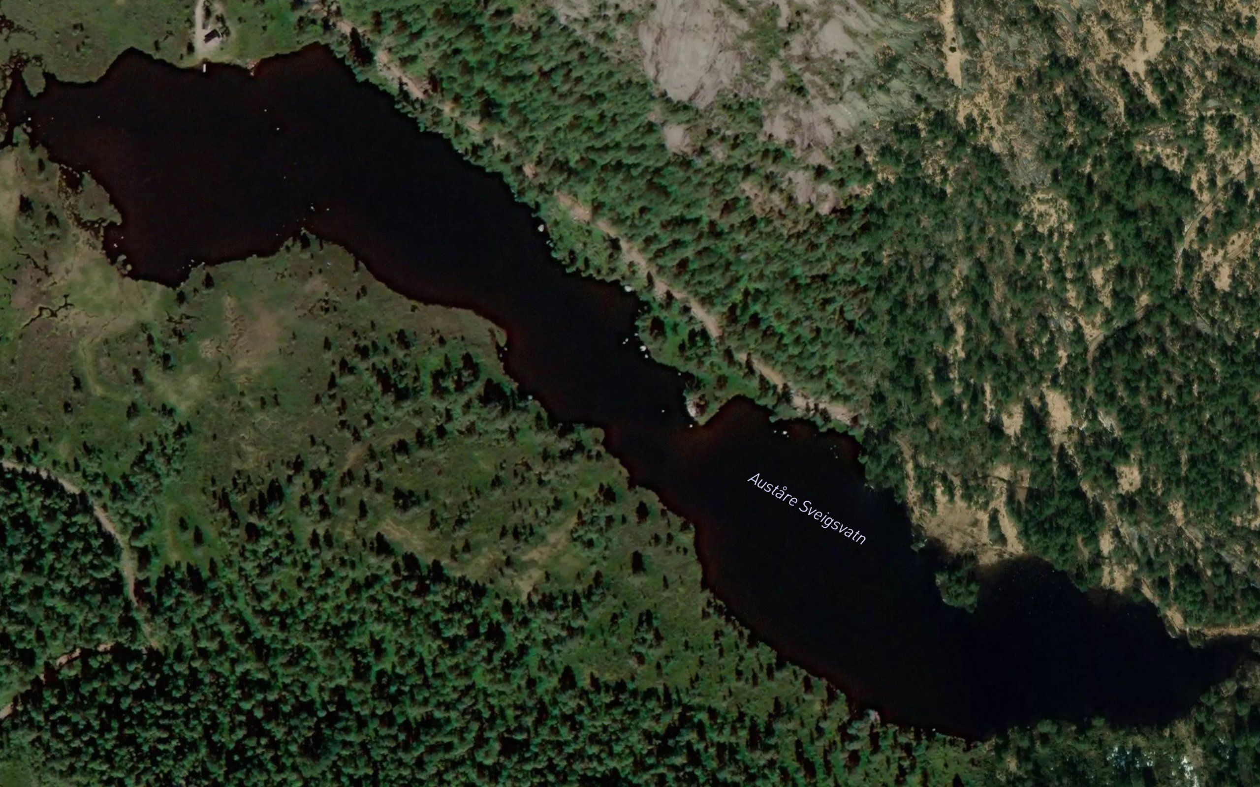 Sveigsvatnet,austre