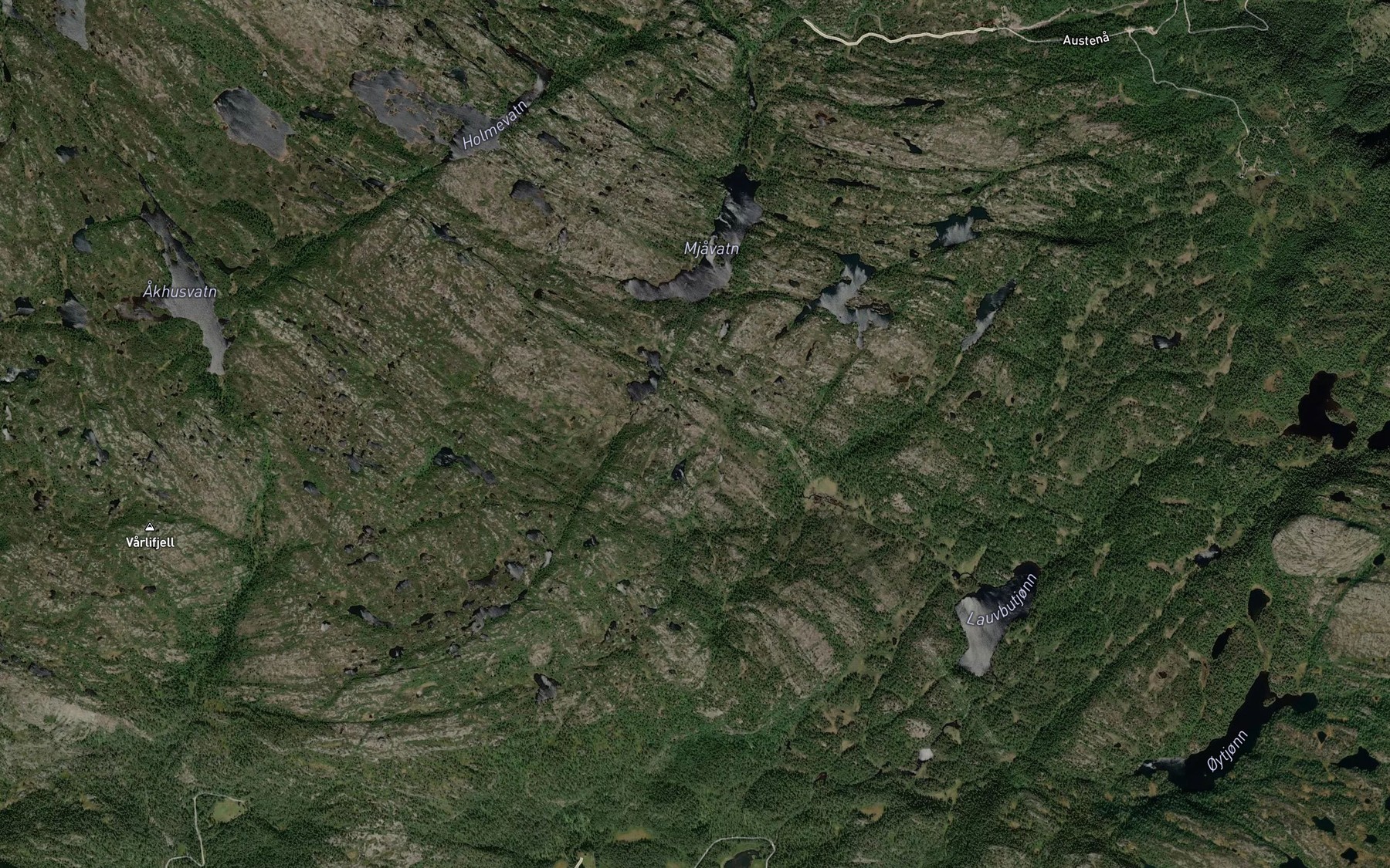 Satellite map of the Steinslandsbekken