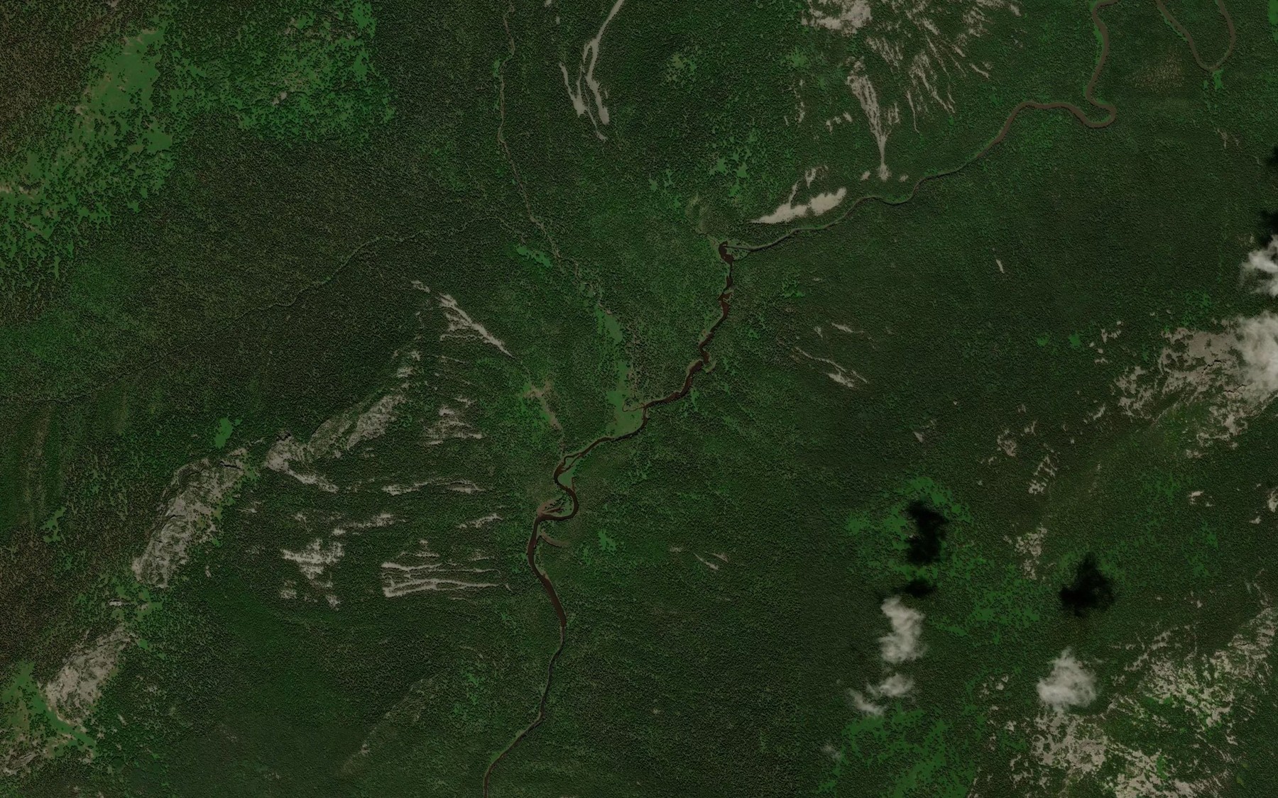 Satellite map of the Kalpak