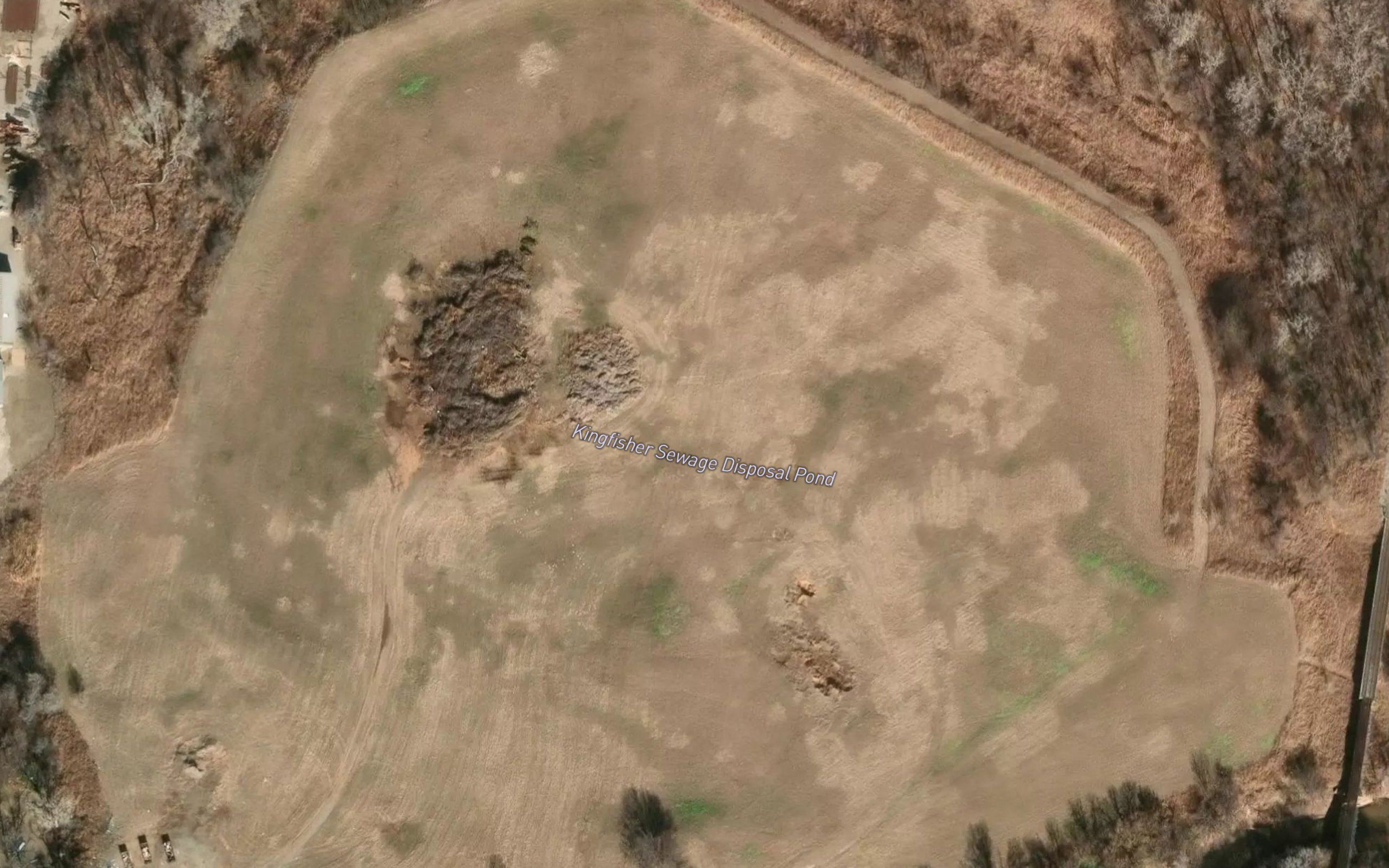 Kingfisher Sewage Disposal Pond