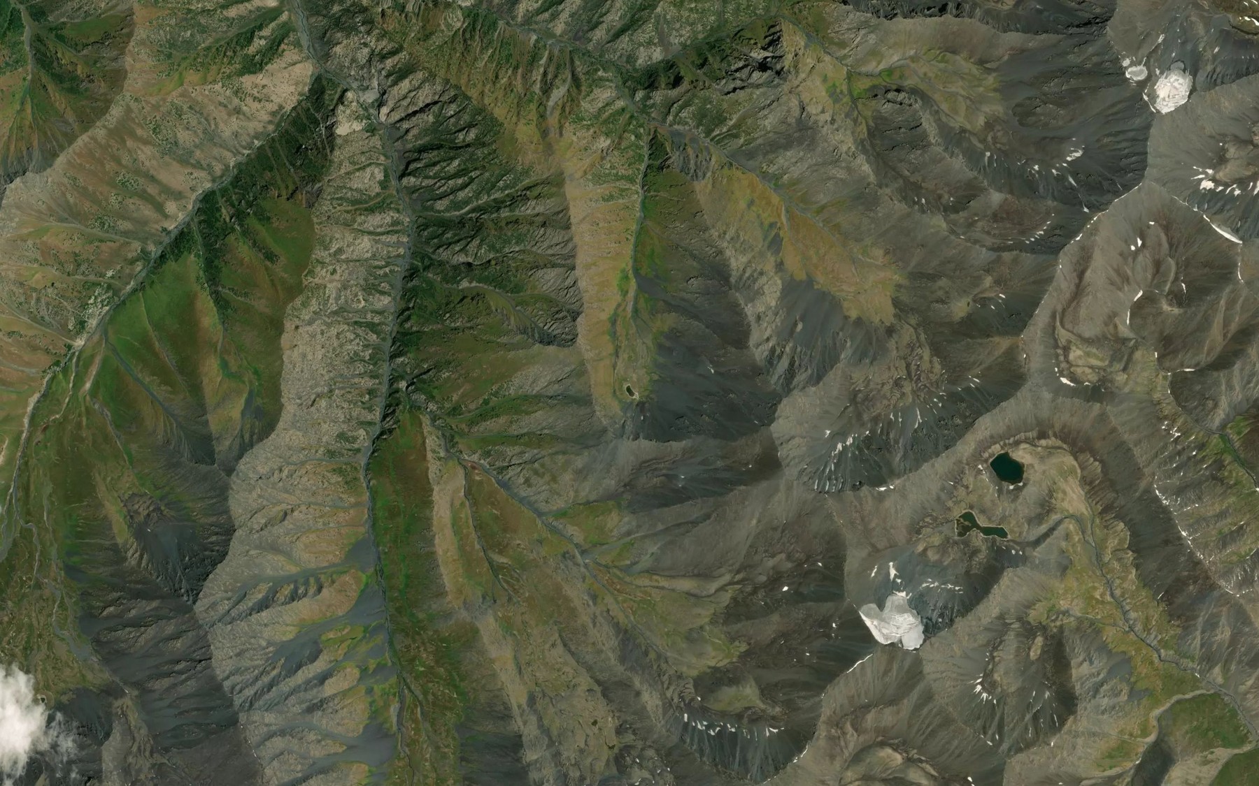 Satellite map of the Ozero Kol'tor