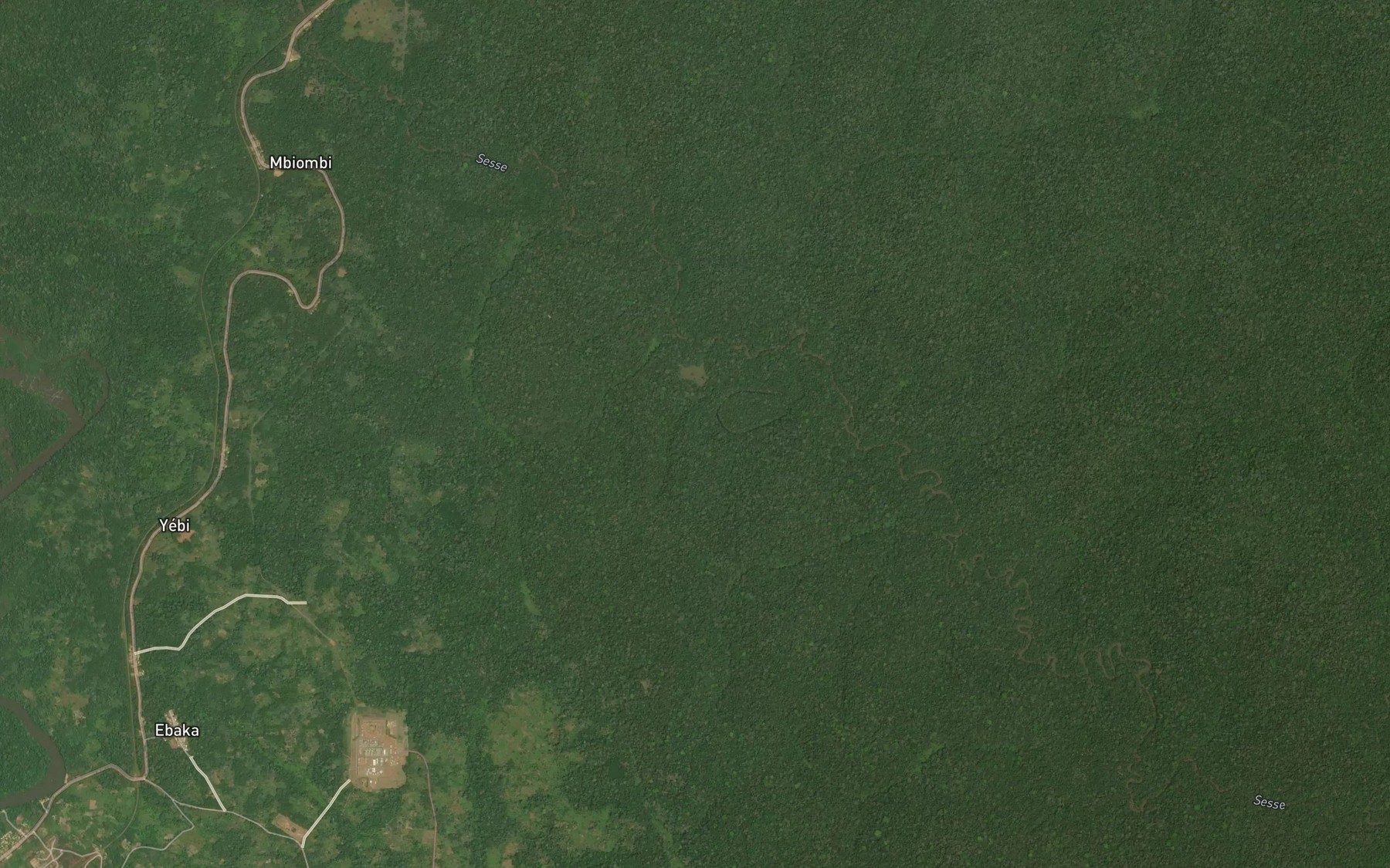 Satellite map of the Lac Niampesse