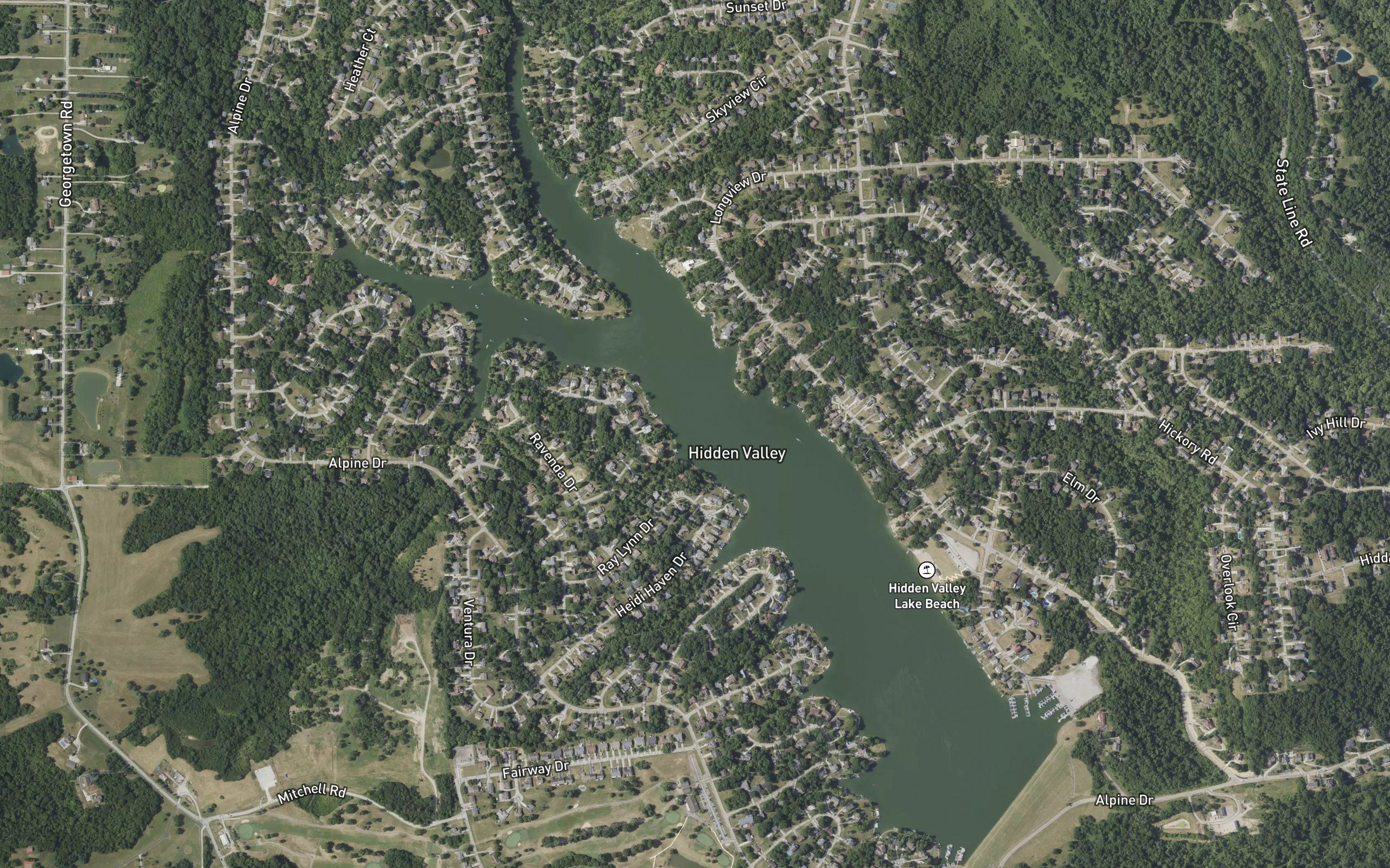 Hidden Valley Lake