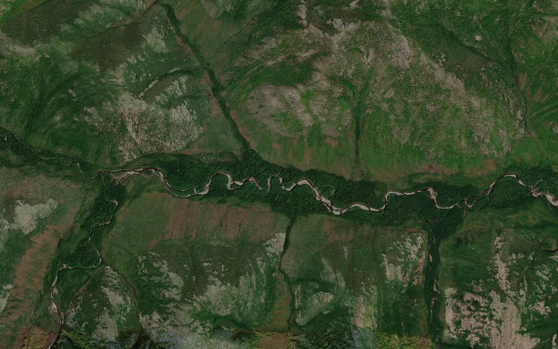 Satellite map of the Flora