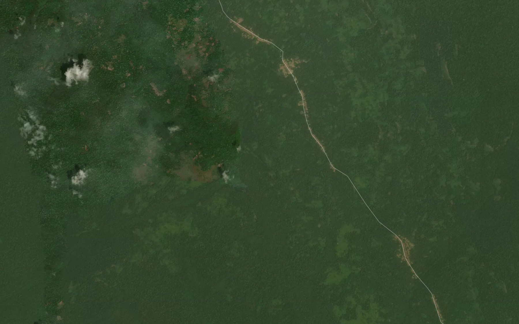 Satellite map of the Vaka
