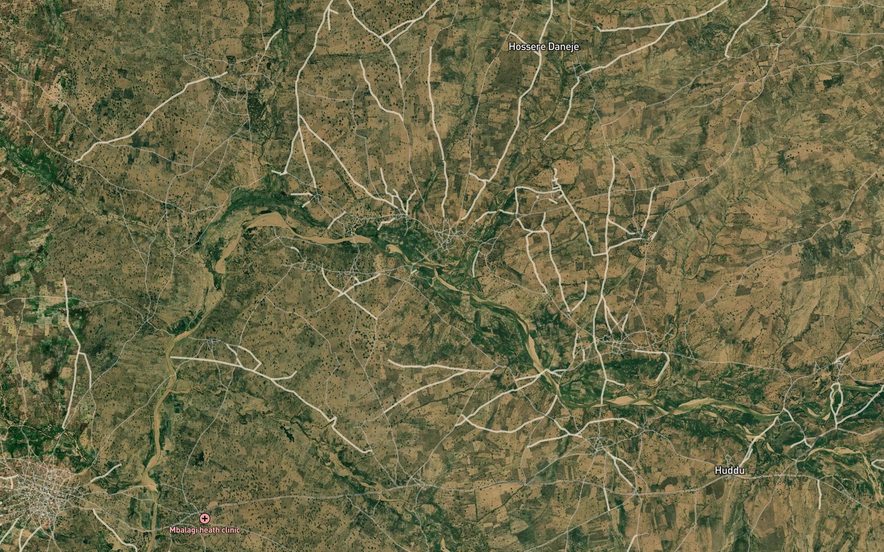 Satellite map of the Mayo Lope