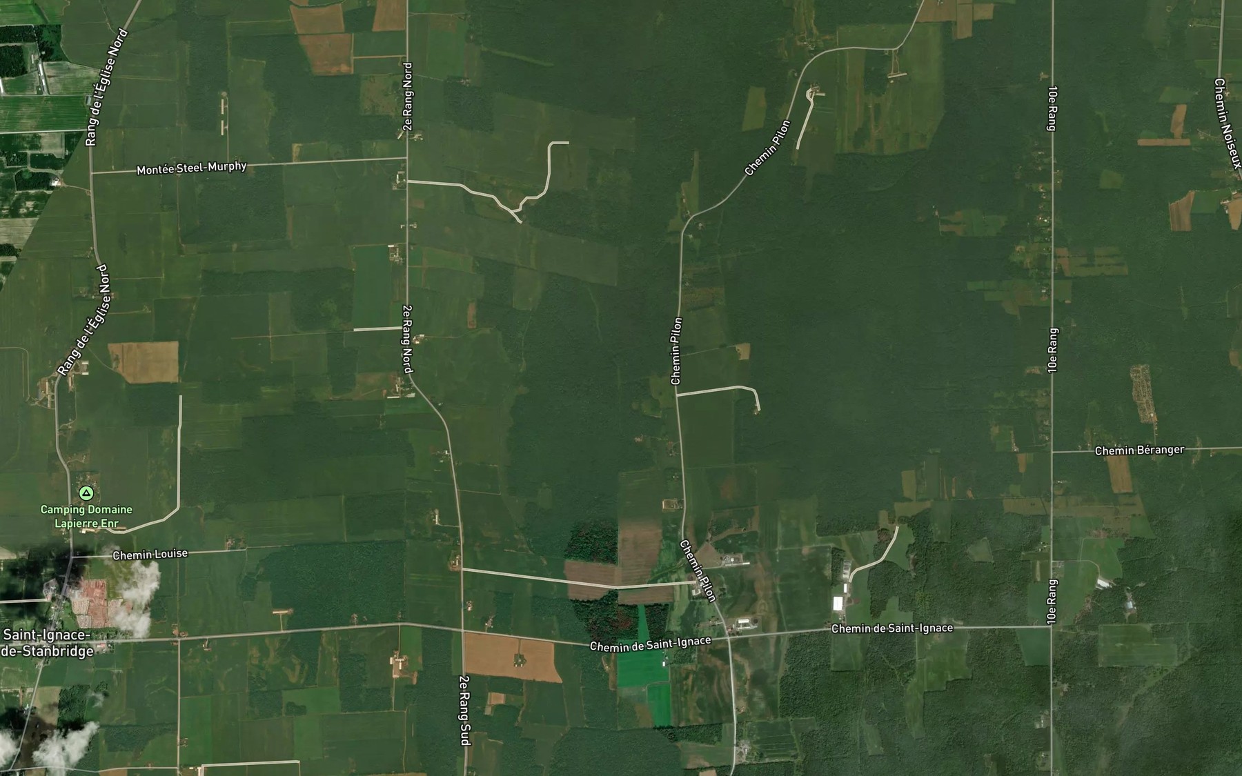 Satellite map of the Embranchement Santerre
