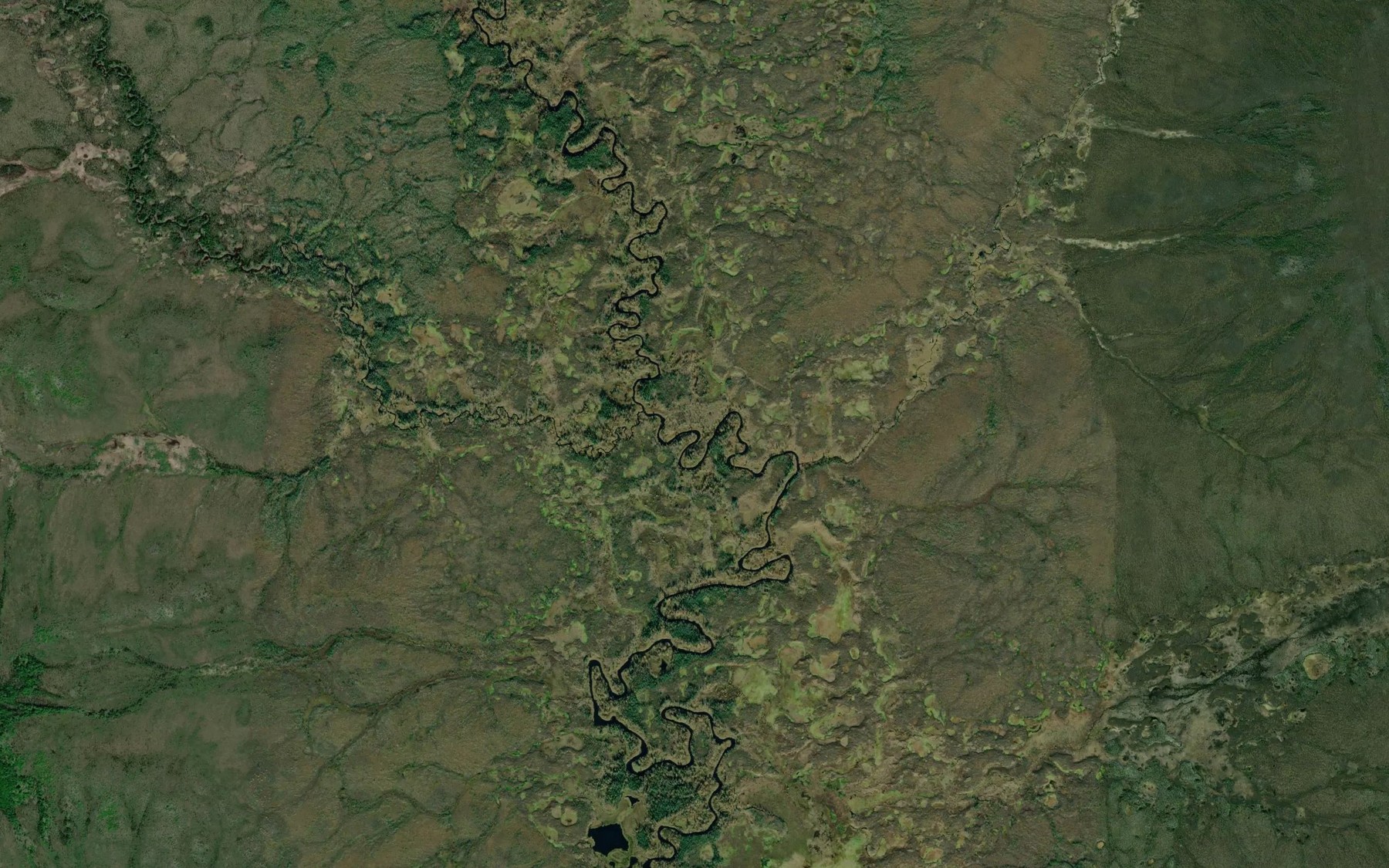 Satellite map of the Roketaloi Creek