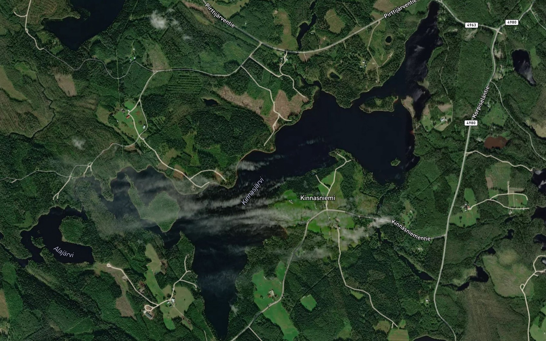 Satellite map of the Kylanlahti