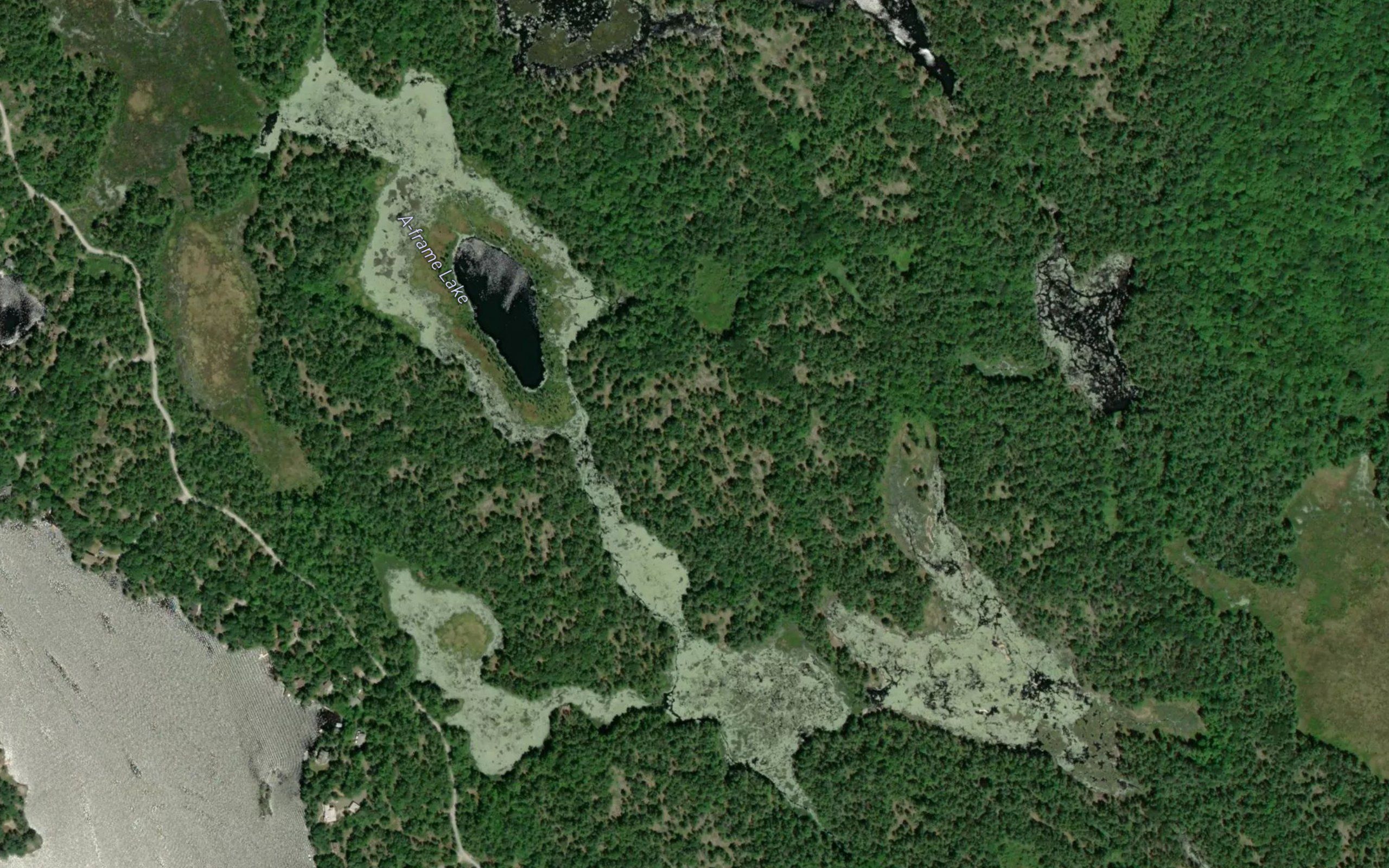 A-frame Lake