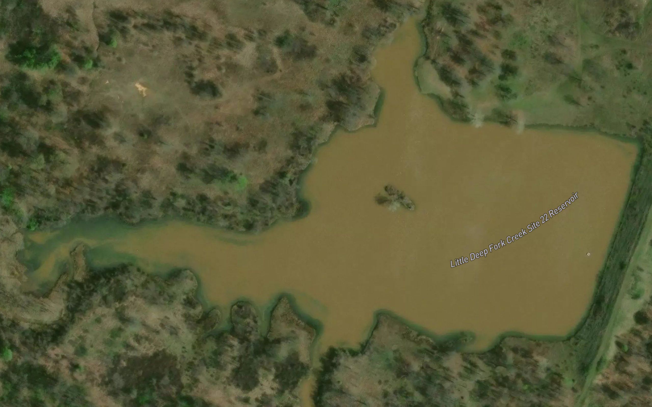 Little Deep Fork Creek Site 22 Reservoir