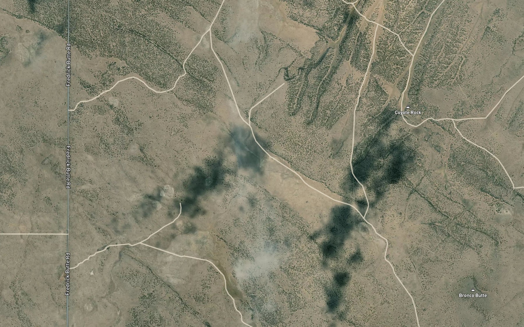 Satellite map of the Rim Waterhole