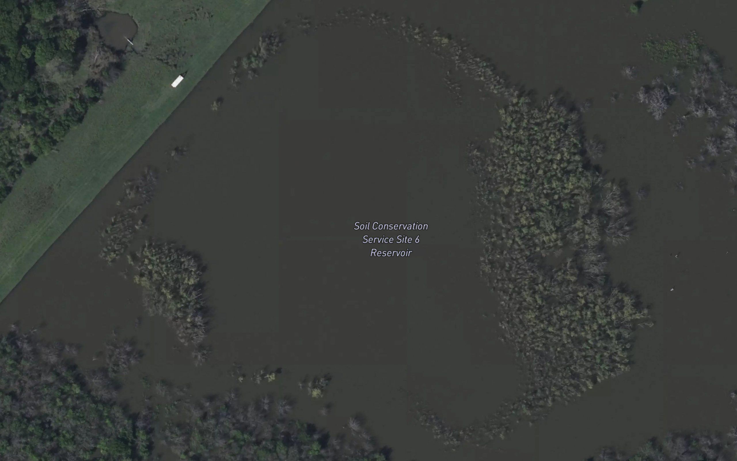 Soil Conservation Service Site 6 Reservoir