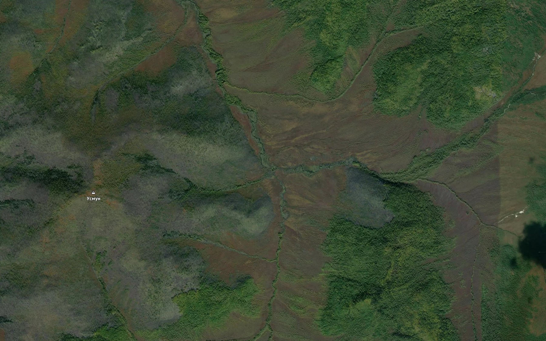 Satellite map of the Syandya-Makit