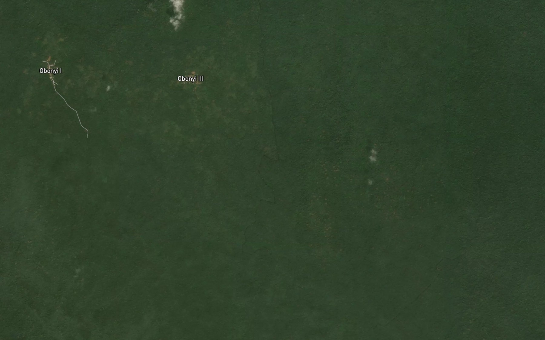 Satellite map of the Manyu