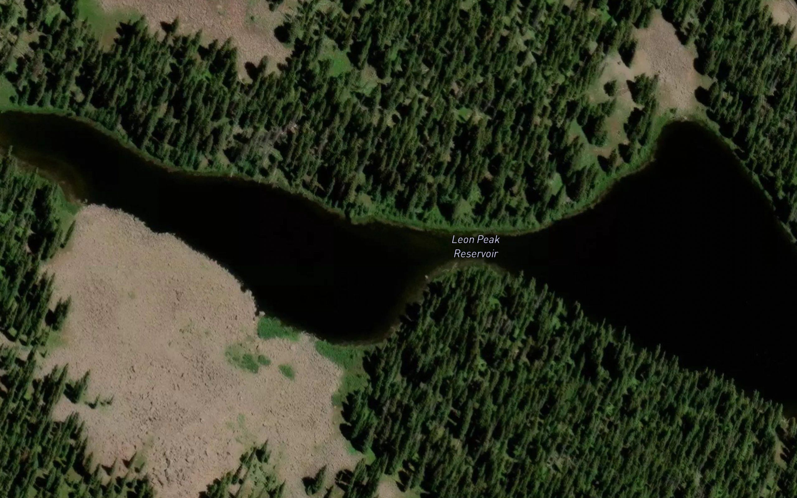 Leon Peak Reservoir