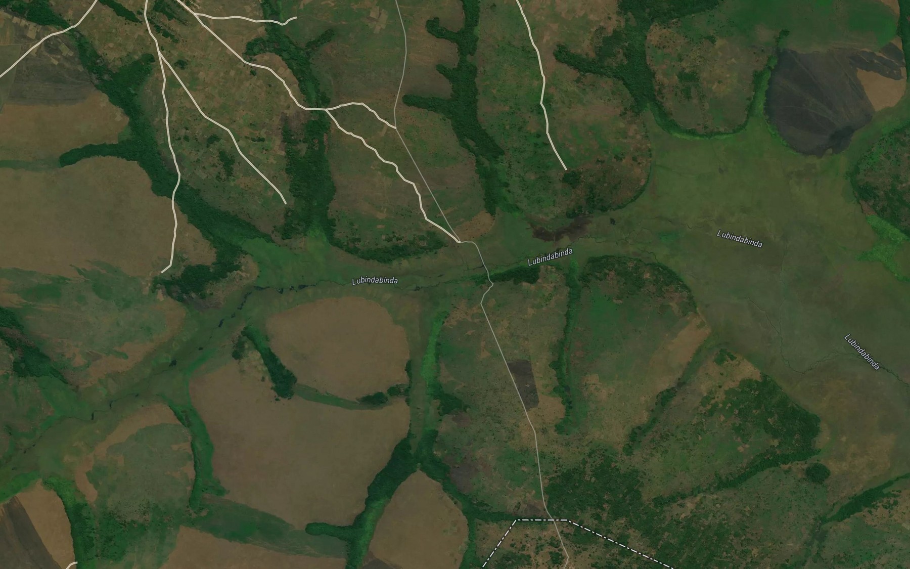 Satellite map of the Luba