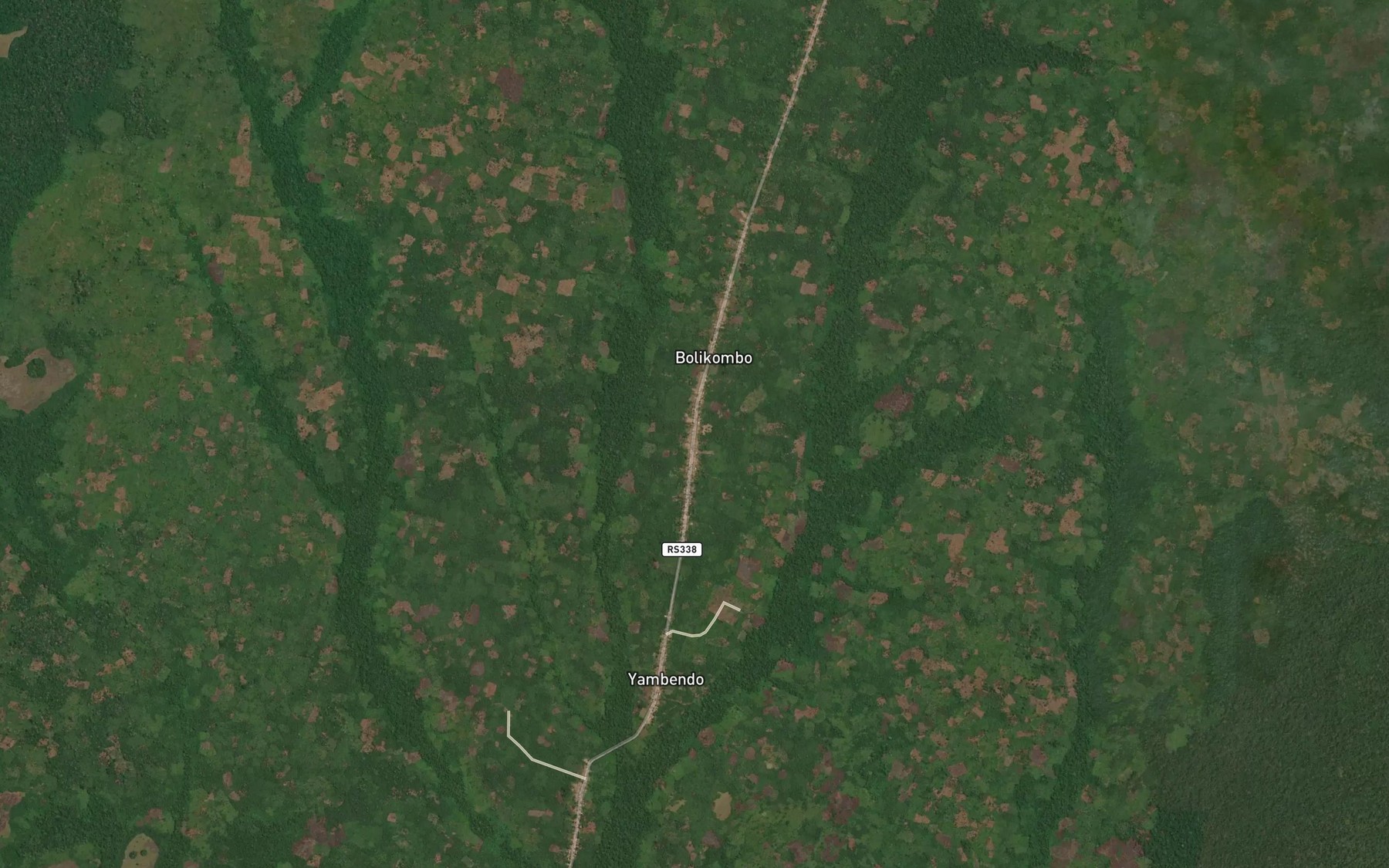 Satellite map of the Wolikombo